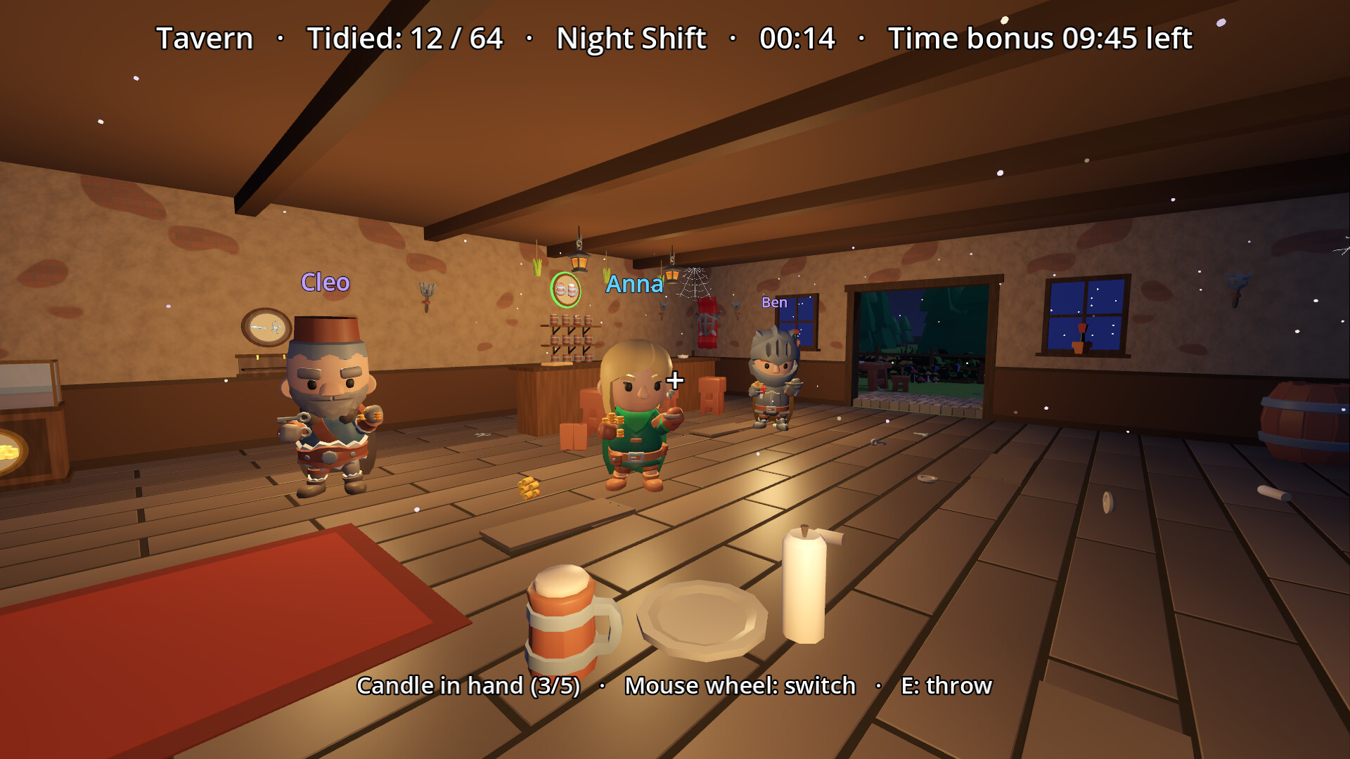 Tidy Up Ltd.: A Cozy Co-op Cleanup screenshot 3