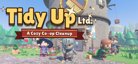 Cover art from Tidy Up Ltd.: A Cozy Co-op Cleanup