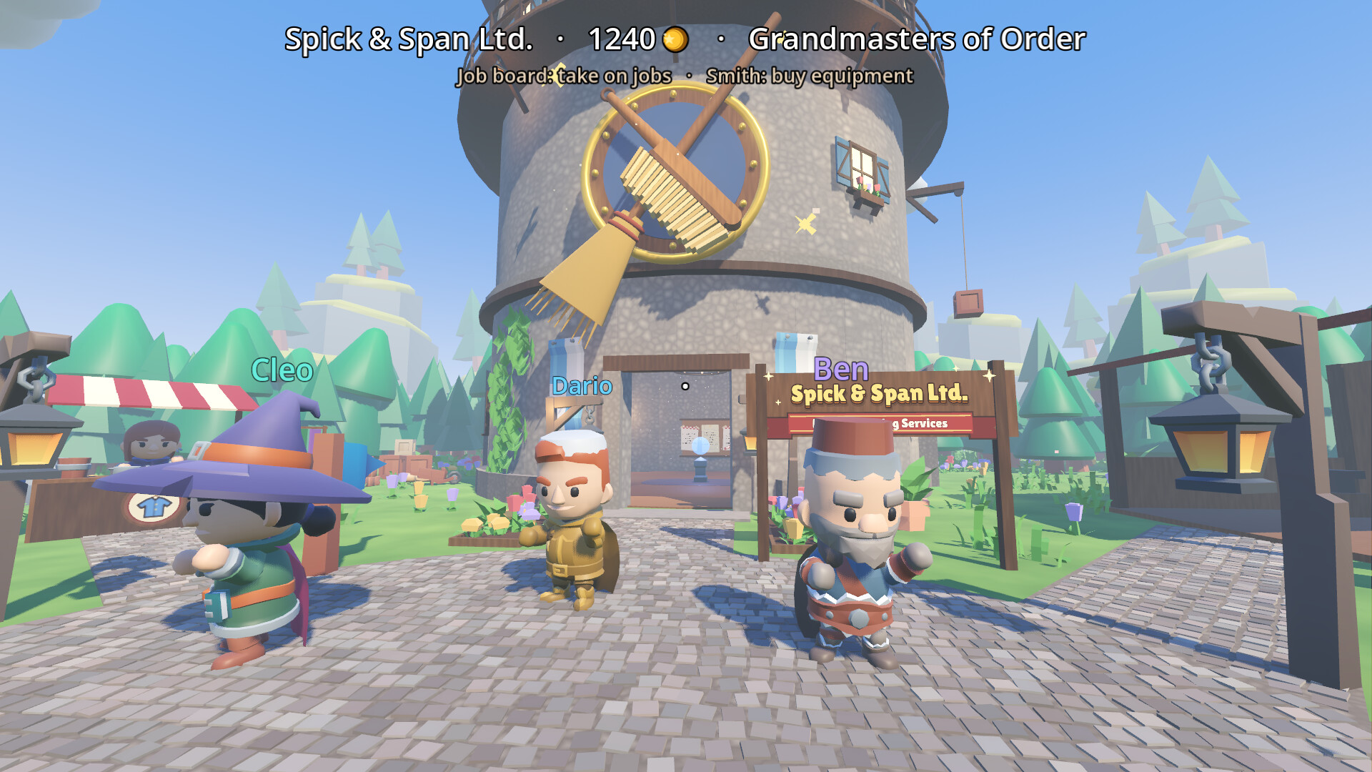 Tidy Up Ltd.: A Cozy Co-op Cleanup screenshot 1