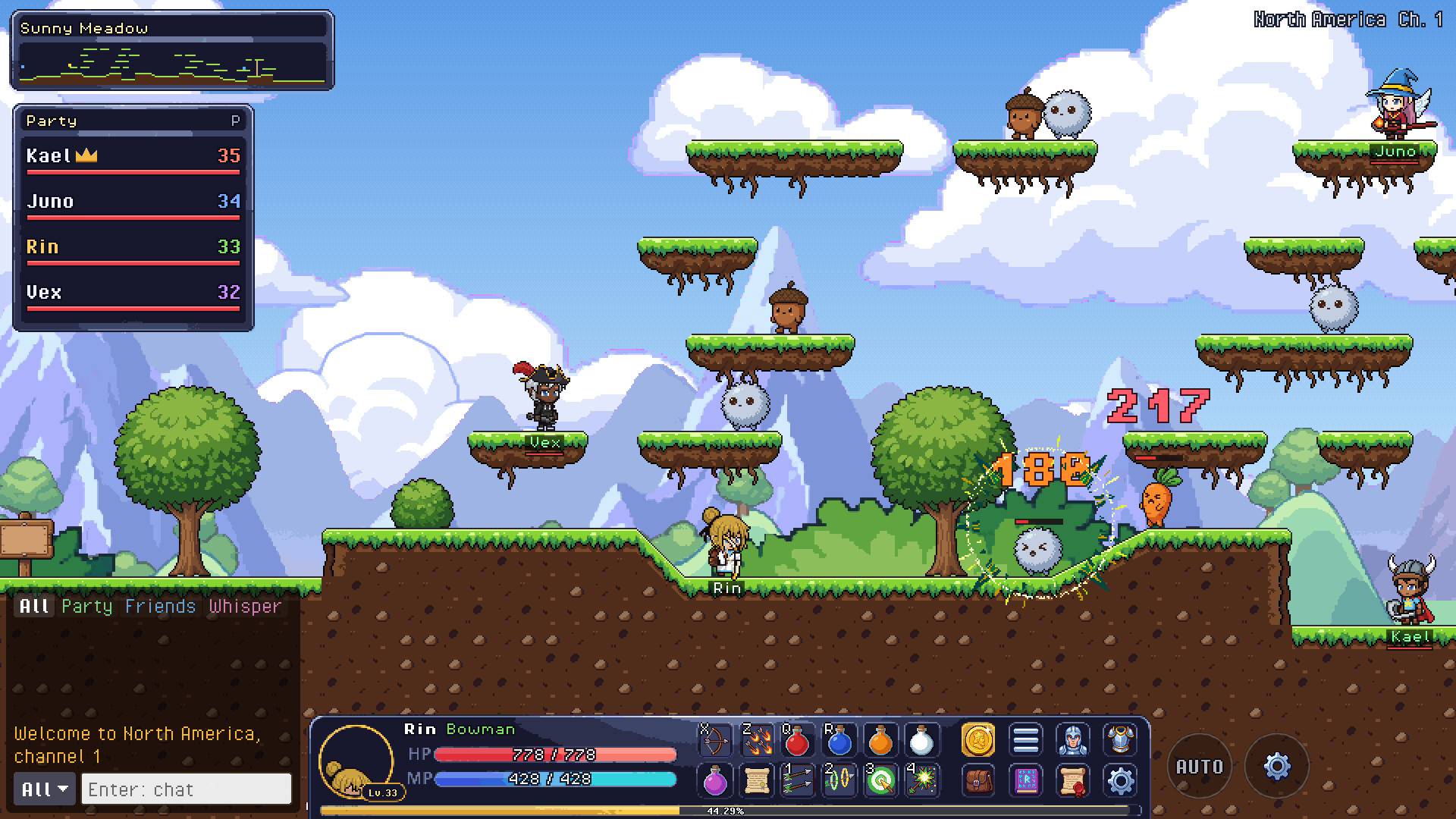IdleBound - 2D Idle MMORPG trailer
