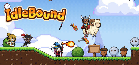 Cover art from IdleBound - 2D Idle MMORPG