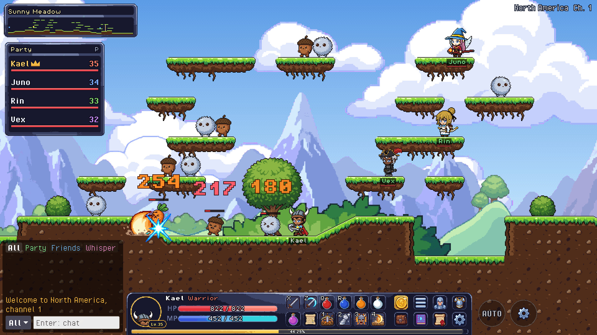 IdleBound - 2D Idle MMORPG screenshot 4