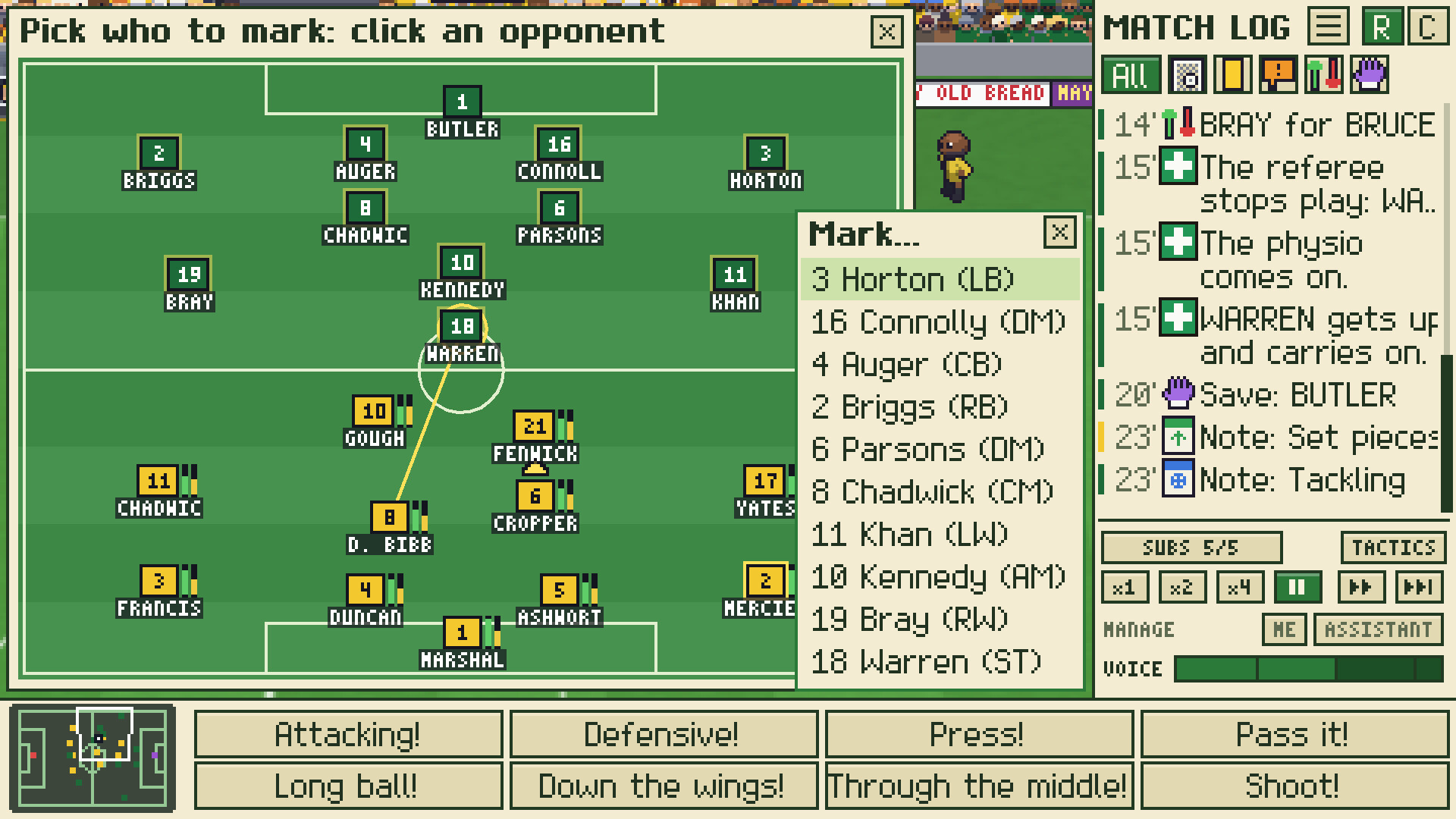 Tiny Club Manager screenshot 2