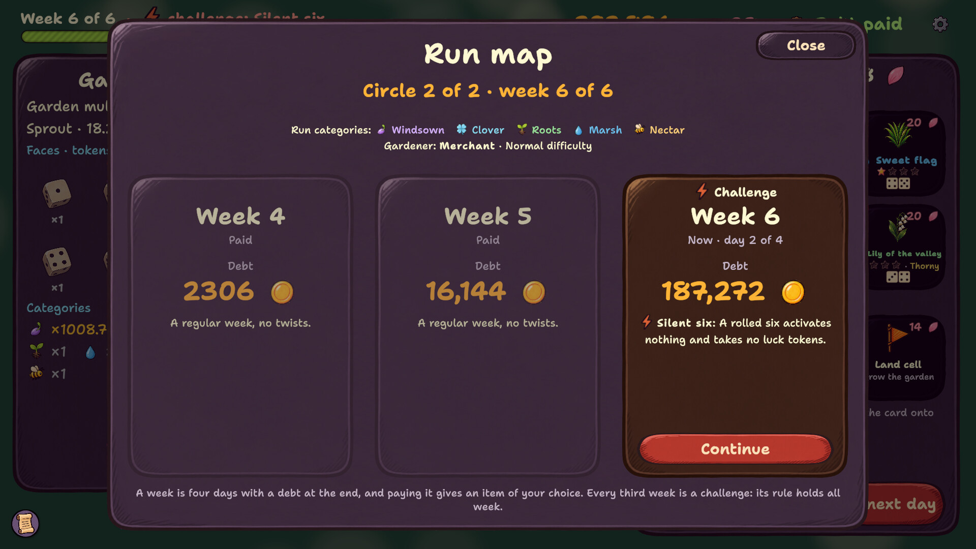 Dicebloom screenshot 4