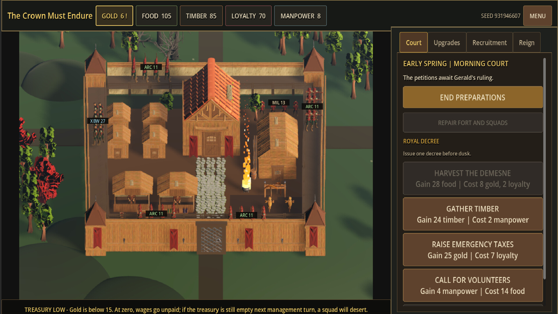 The Crown Must Endure screenshot 2