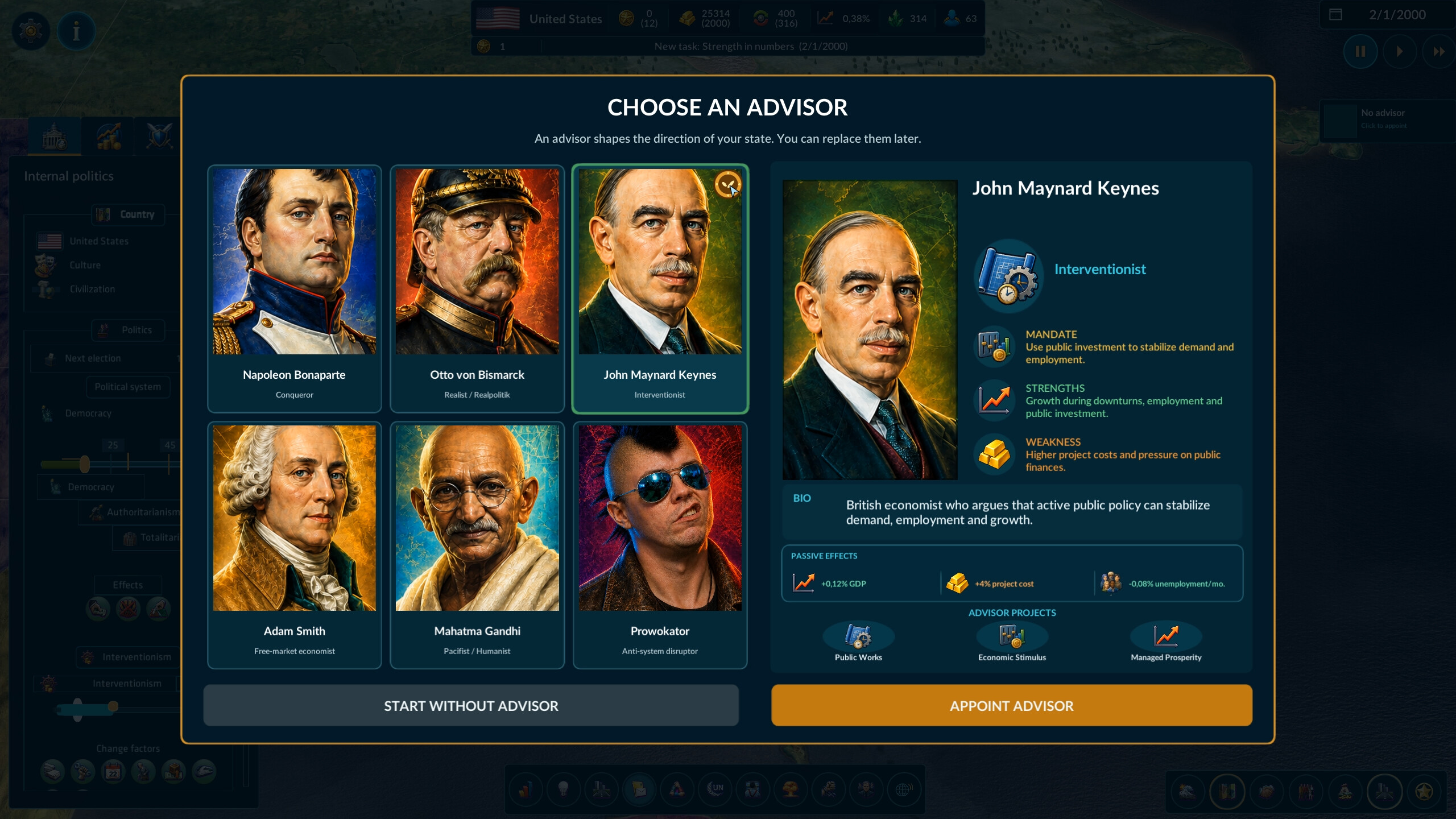 Realpolitiks 4: Back to the Roots screenshot 3