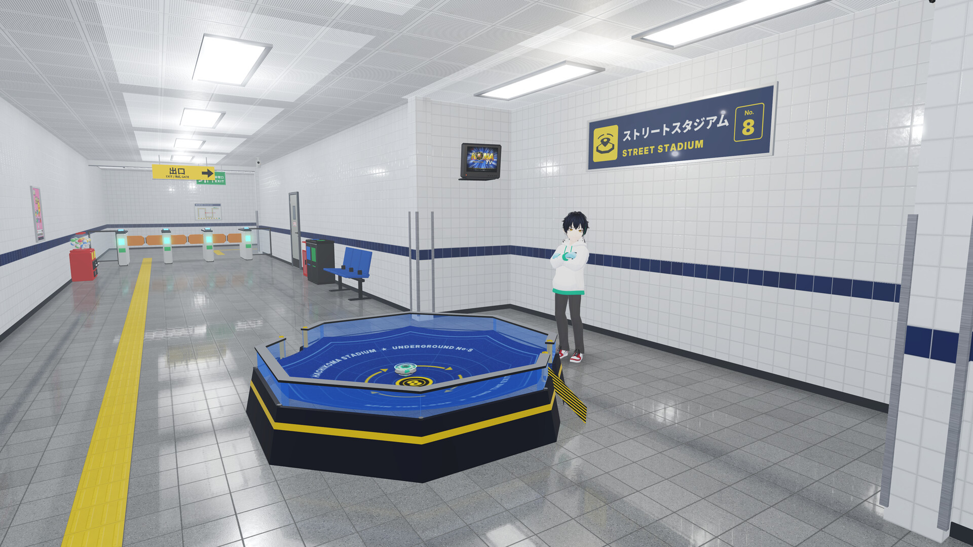 HACHIKOMA: Underground Stadium No. 8 screenshot 3