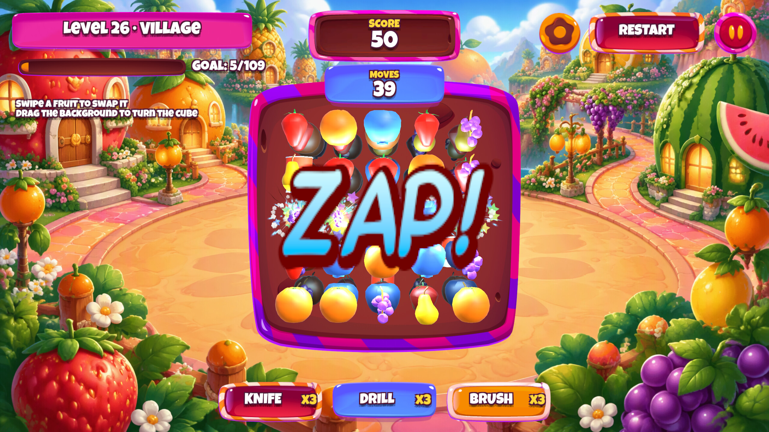 Fruit Crunch Cube screenshot 2