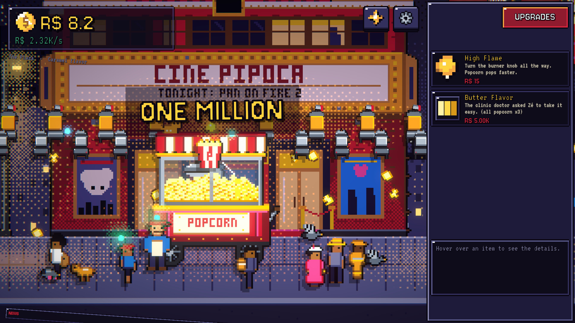 WARM, BUTTERY POPCORN! WITH A SUGAR COATING! screenshot 2