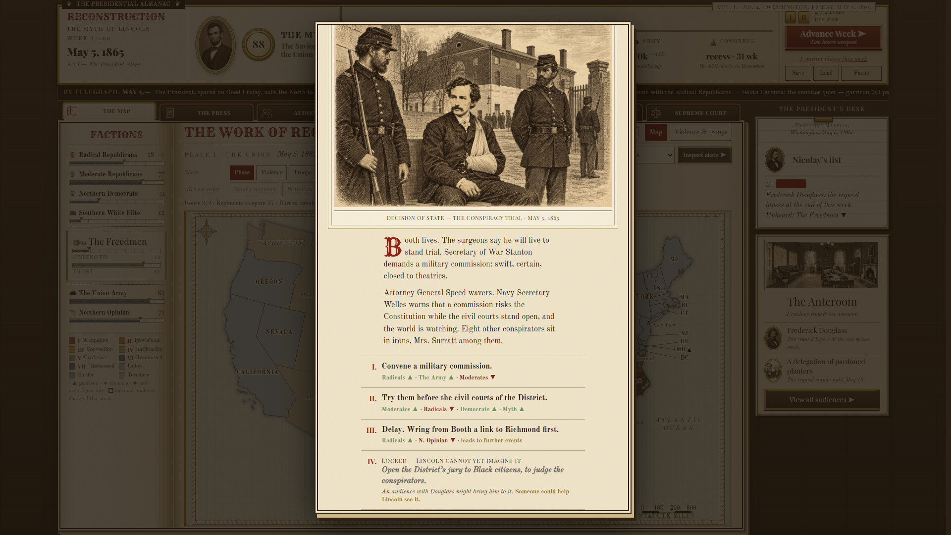 Reconstruction: The Myth of Lincoln screenshot 5