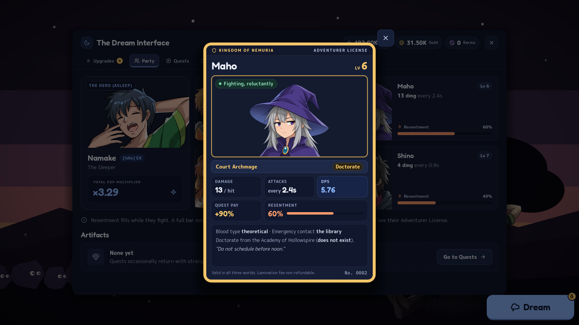 I Was Reincarnated with the [Idle] Skill, and Now I Do Nothing screenshot 3