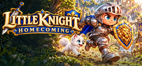 Cover art from LITTLE KNIGHT: HOMECOMING
