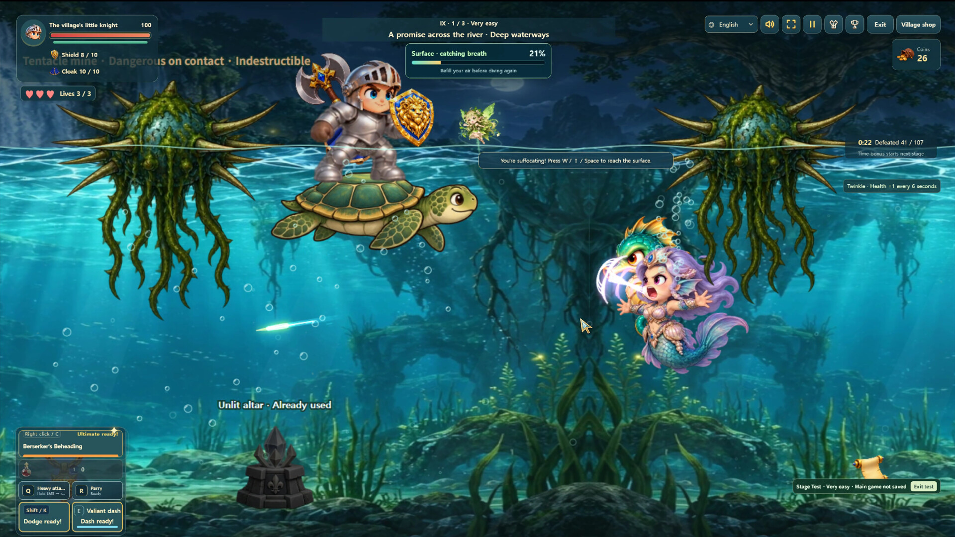 LITTLE KNIGHT: HOMECOMING screenshot 4
