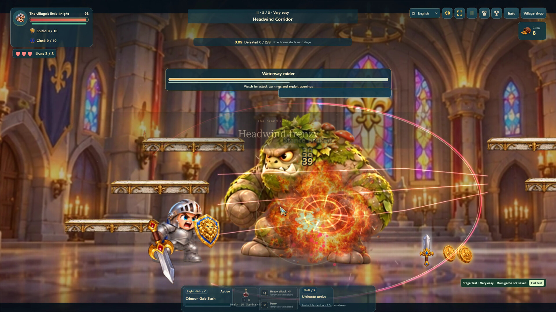 LITTLE KNIGHT: HOMECOMING screenshot 3