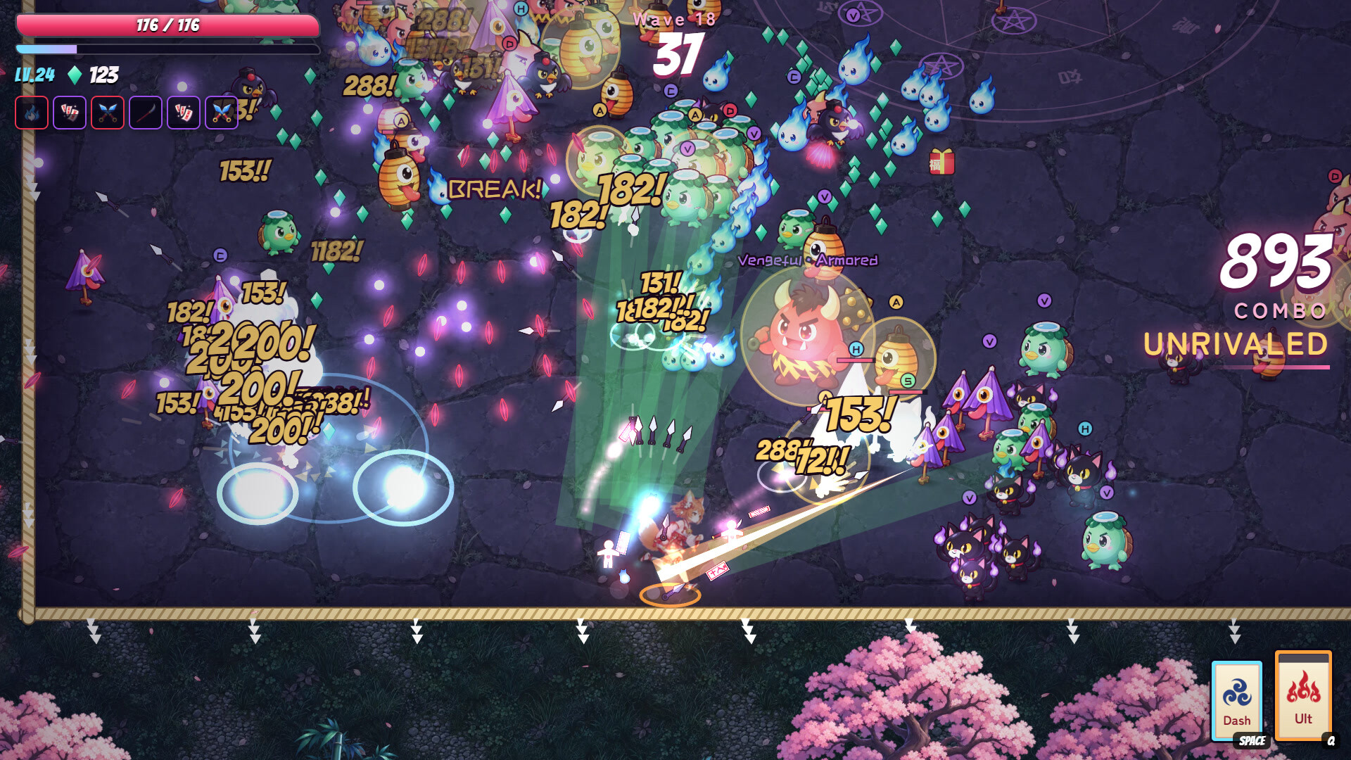 Ouka Exorcists: Night Parade screenshot 2