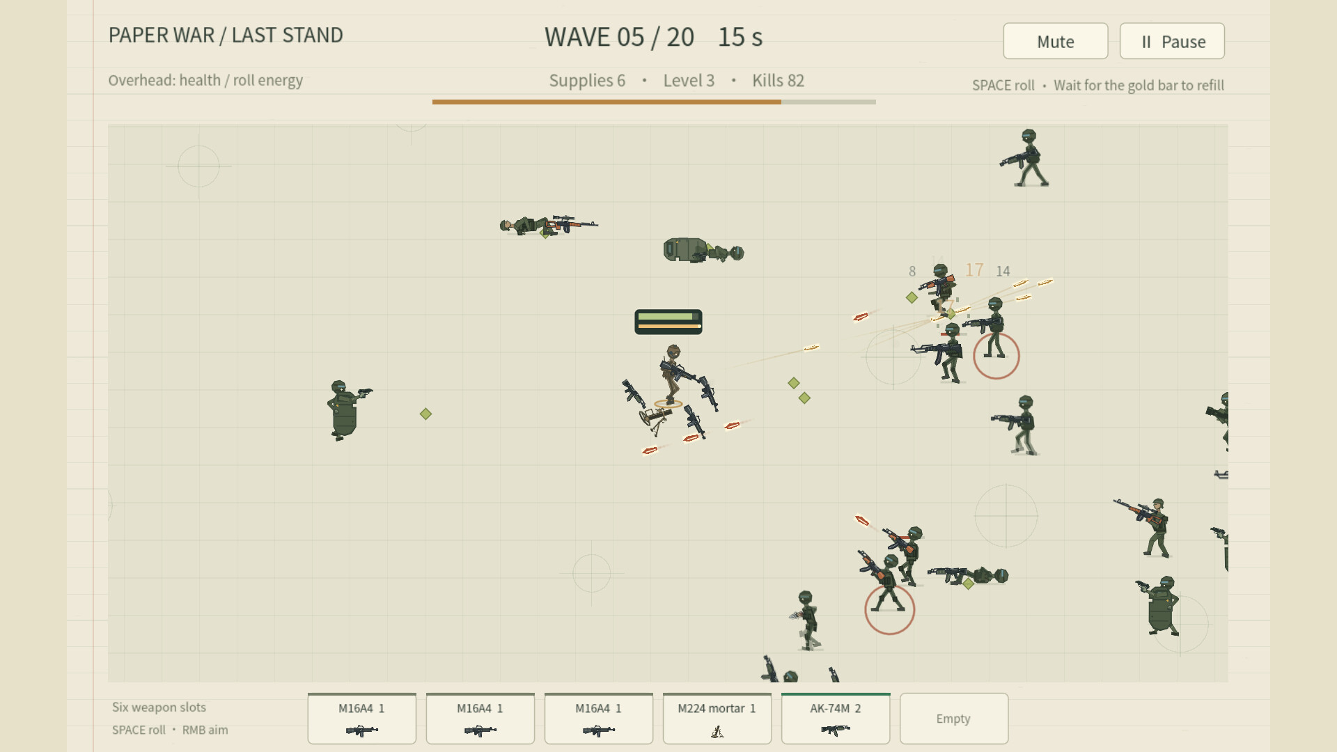 Paper War - Last Stand screenshot 5
