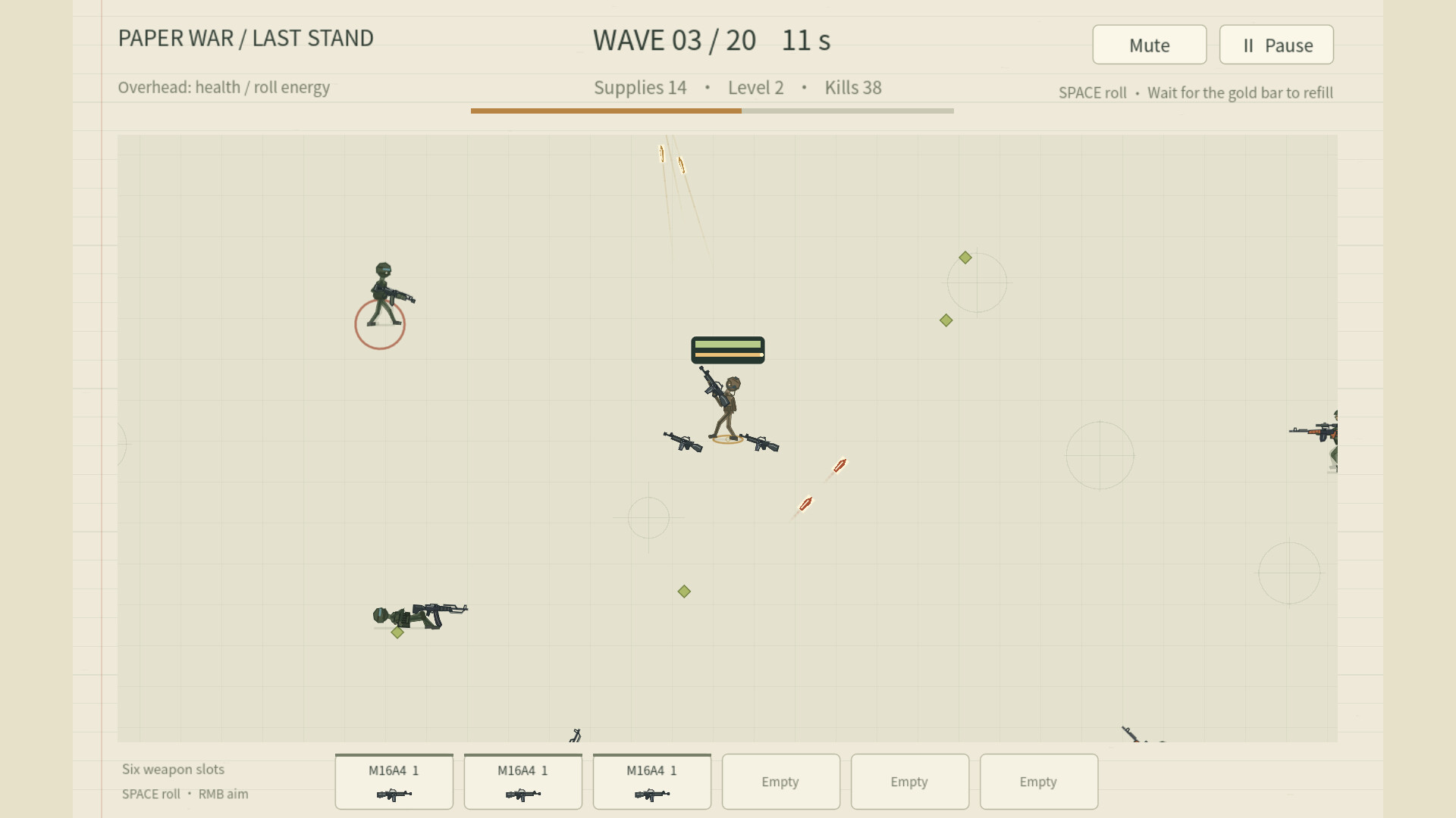 Paper War - Last Stand screenshot 2