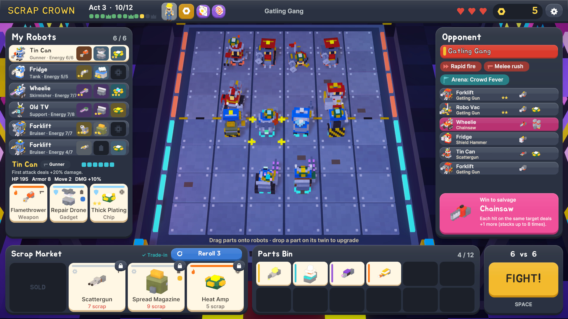 SCRAP CROWN screenshot 3