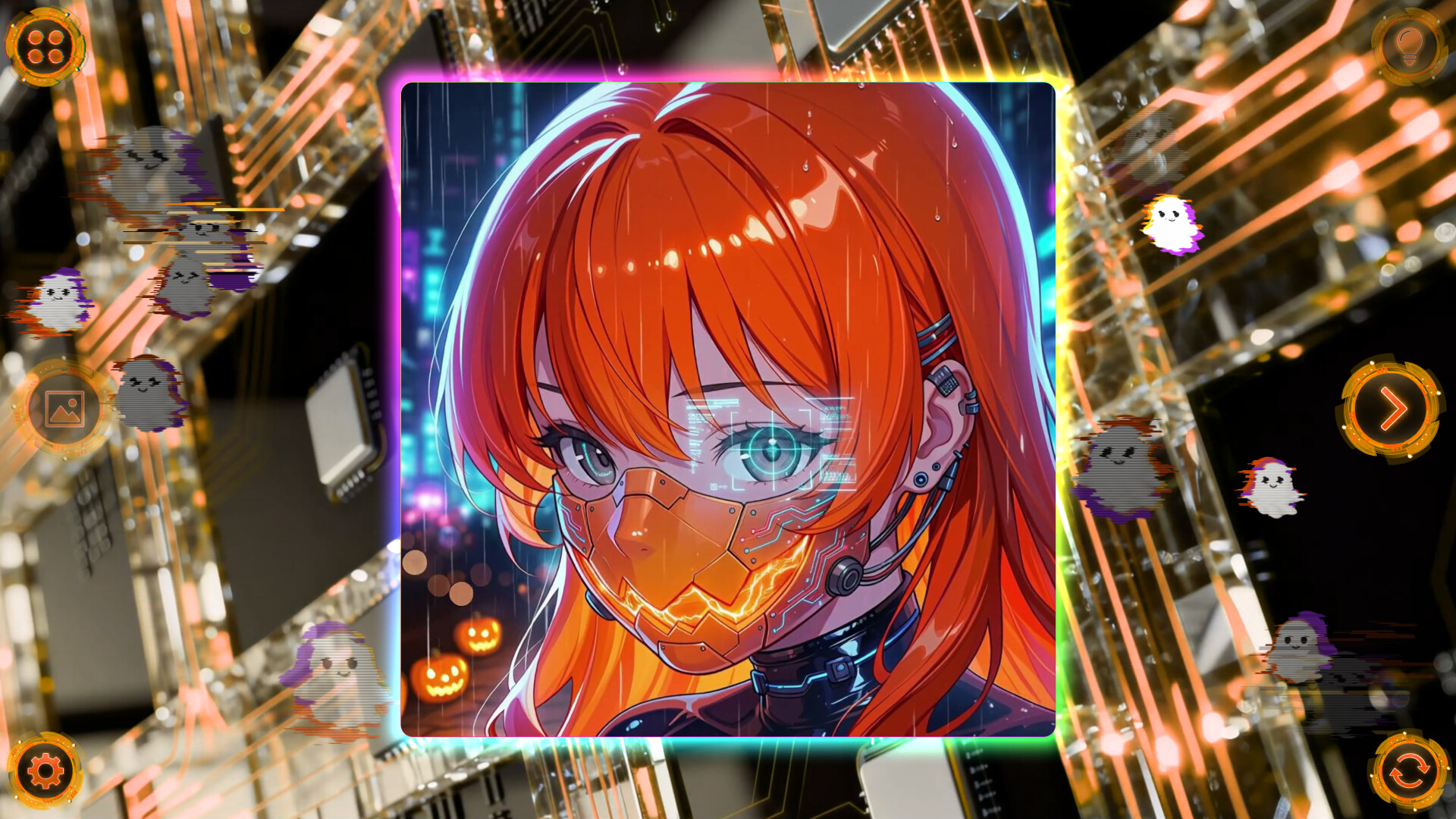 NEONOVA Puzzle: Orange screenshot 4