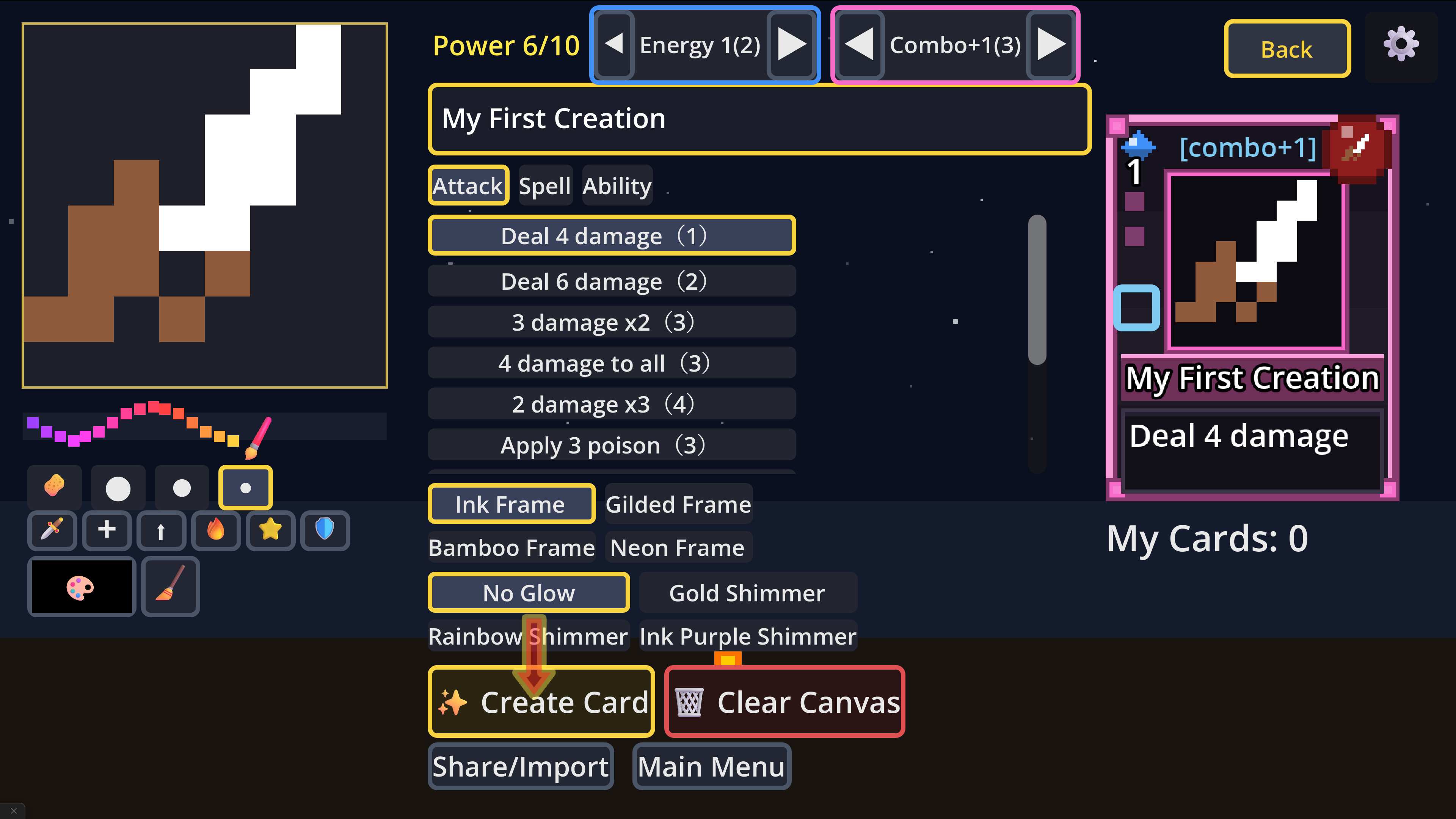 Ink Card Adventure screenshot 4