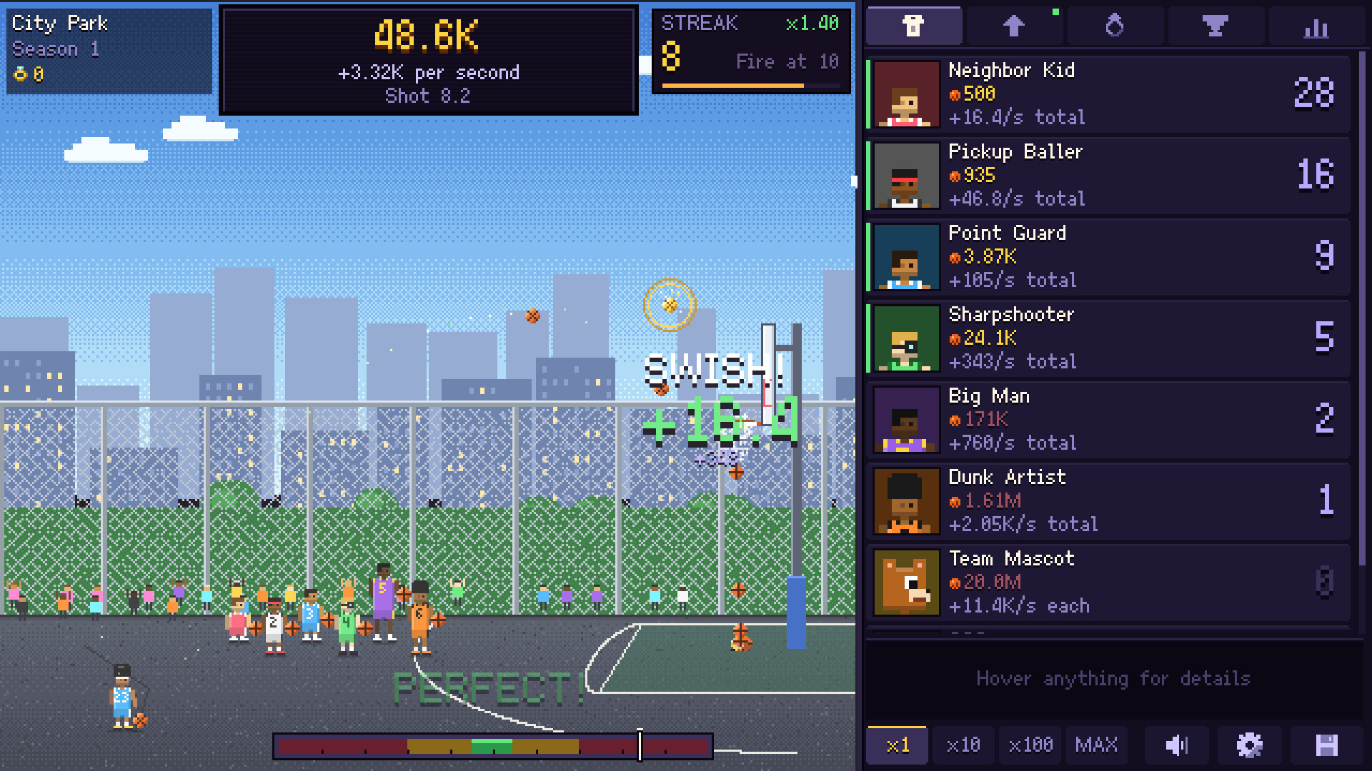 Idle Hoops screenshot 2