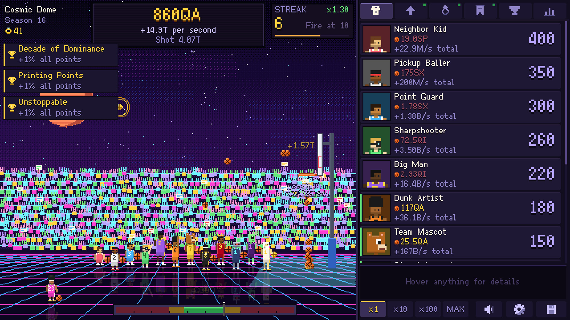 Idle Hoops screenshot 3