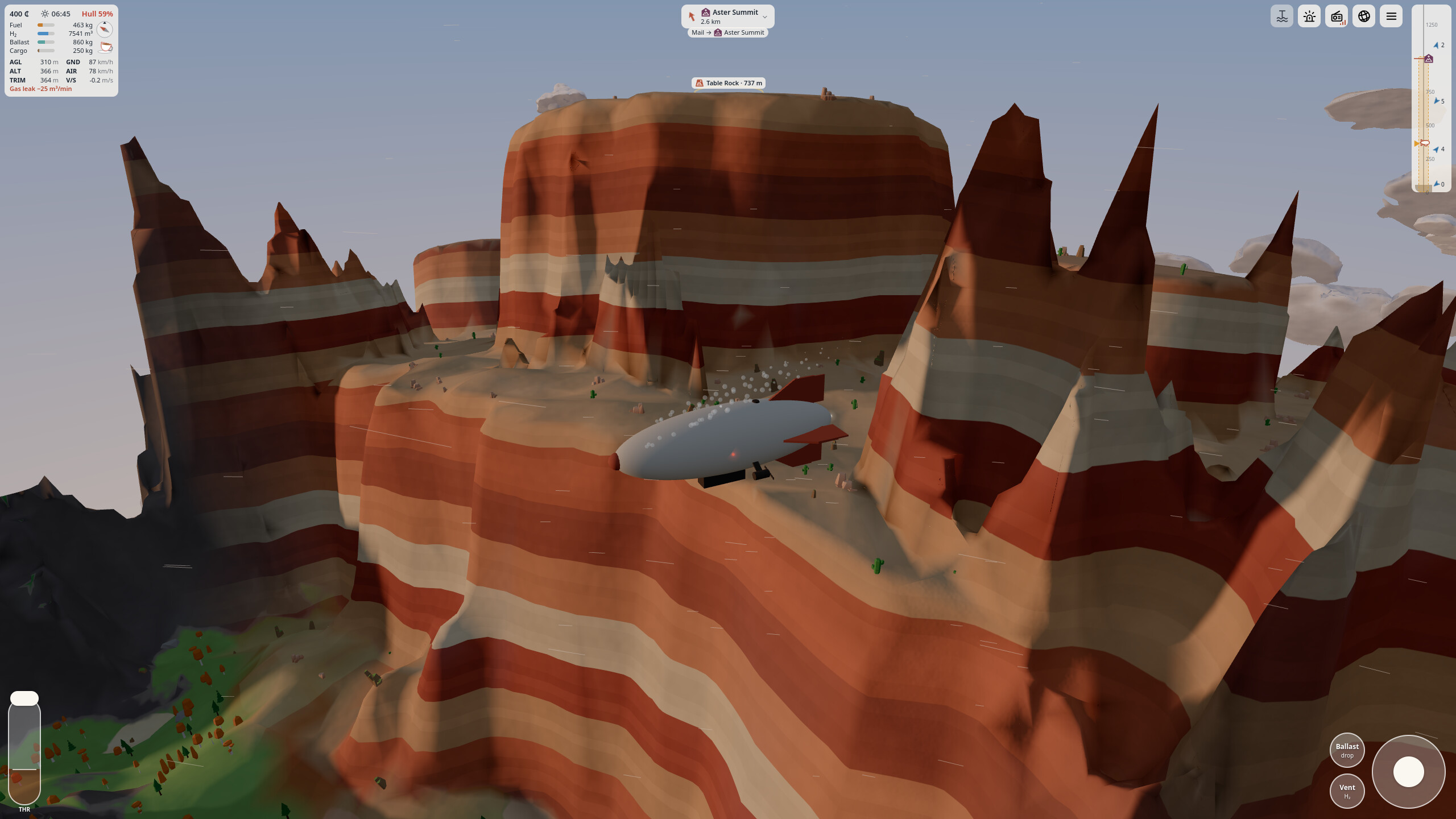 Tiny Planet Airship Captain screenshot 3