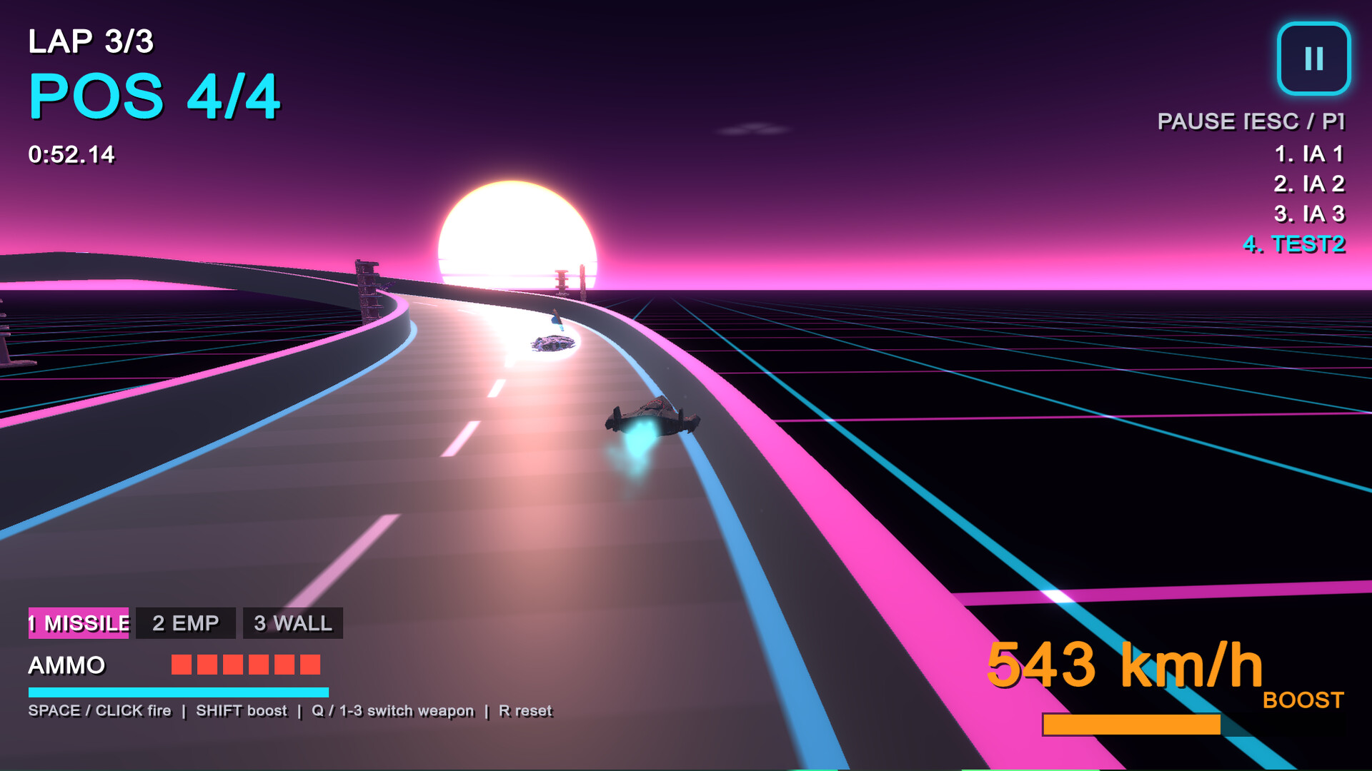 Space Racing Warriors screenshot 5