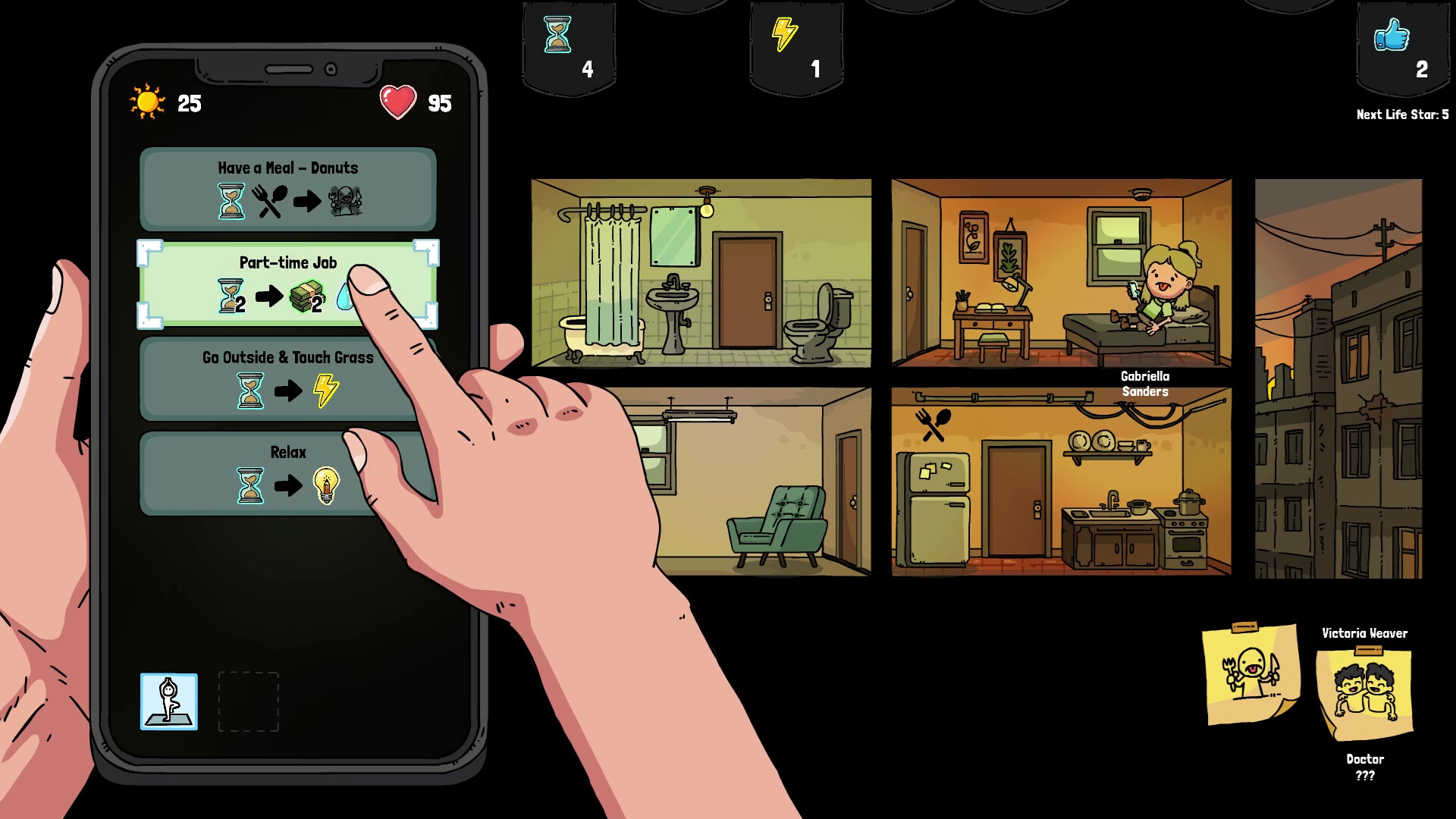 Doomscrolling Life Simulator screenshot 4