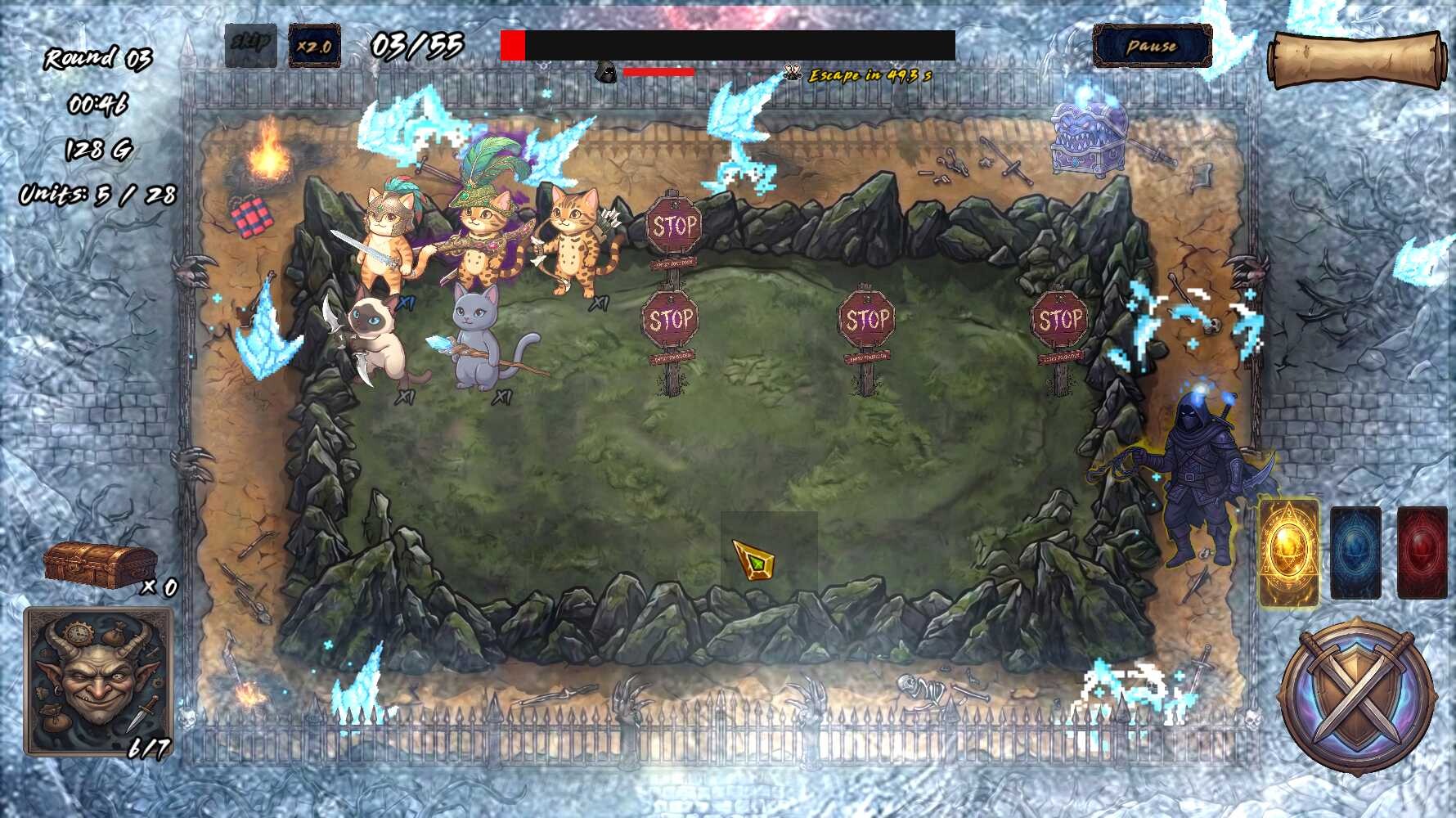 Nyangdom : Dark Cat Defense screenshot 4