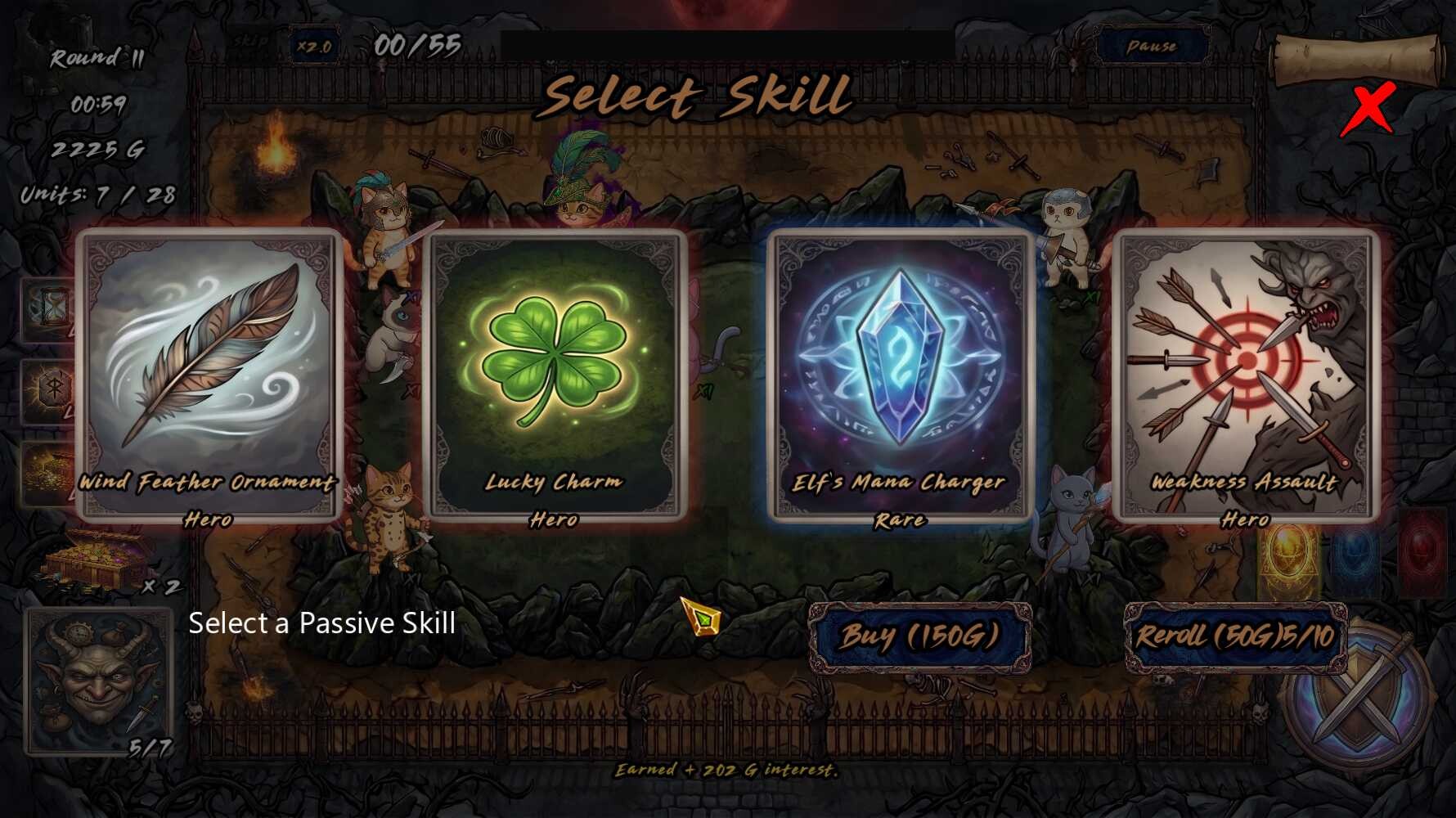 Nyangdom : Dark Cat Defense screenshot 3