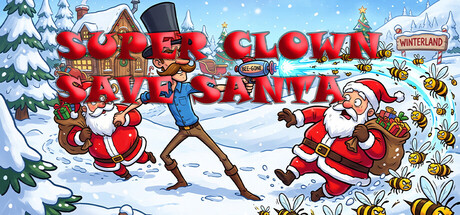 Cover art from Super Clown Save Santa