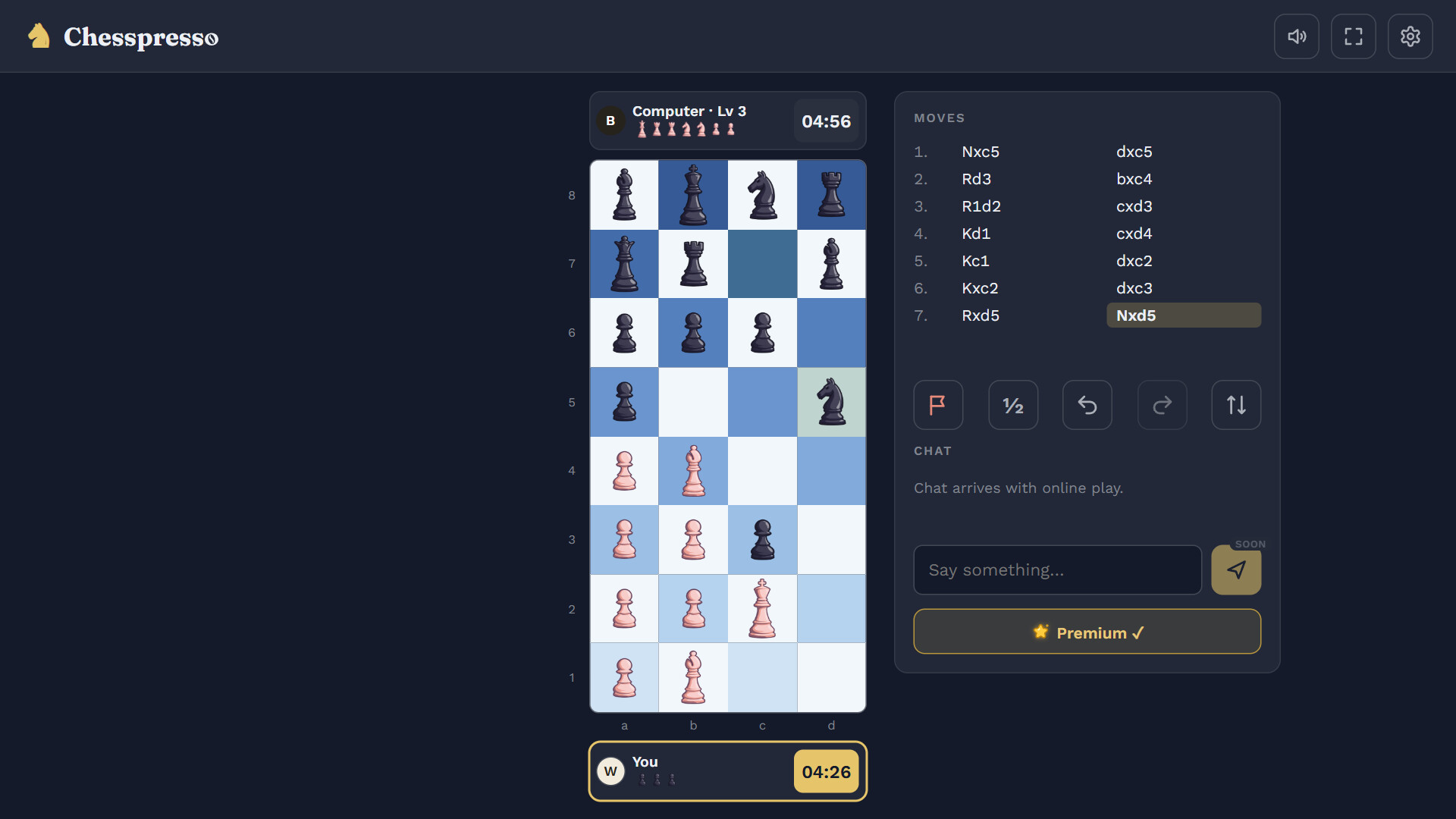 Chesspresso screenshot 4