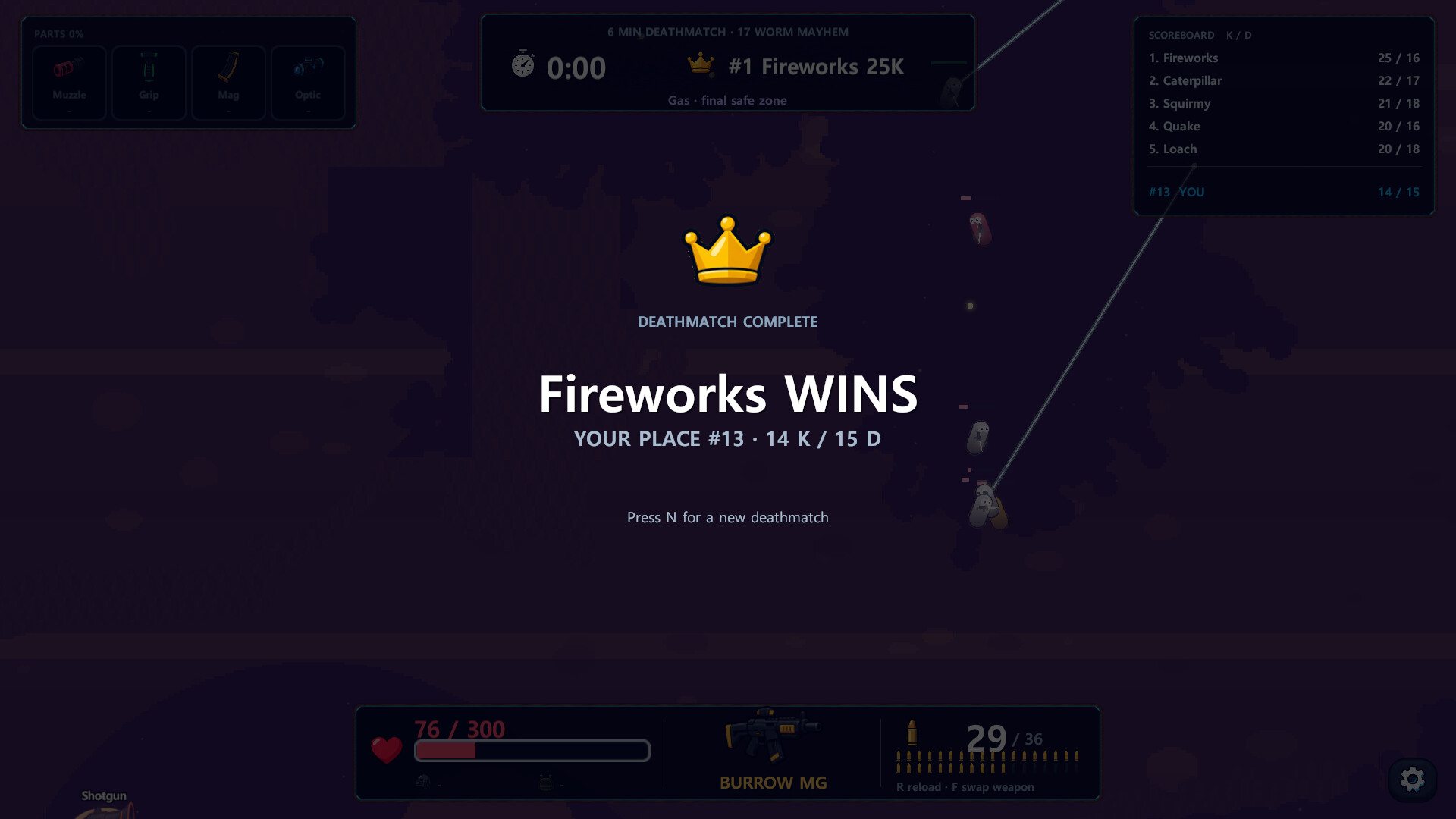 Burrow Mayhem screenshot 2