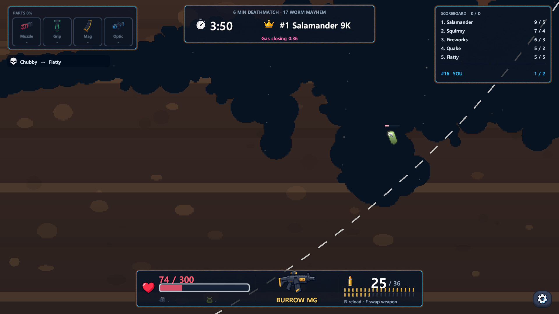 Burrow Mayhem screenshot 3