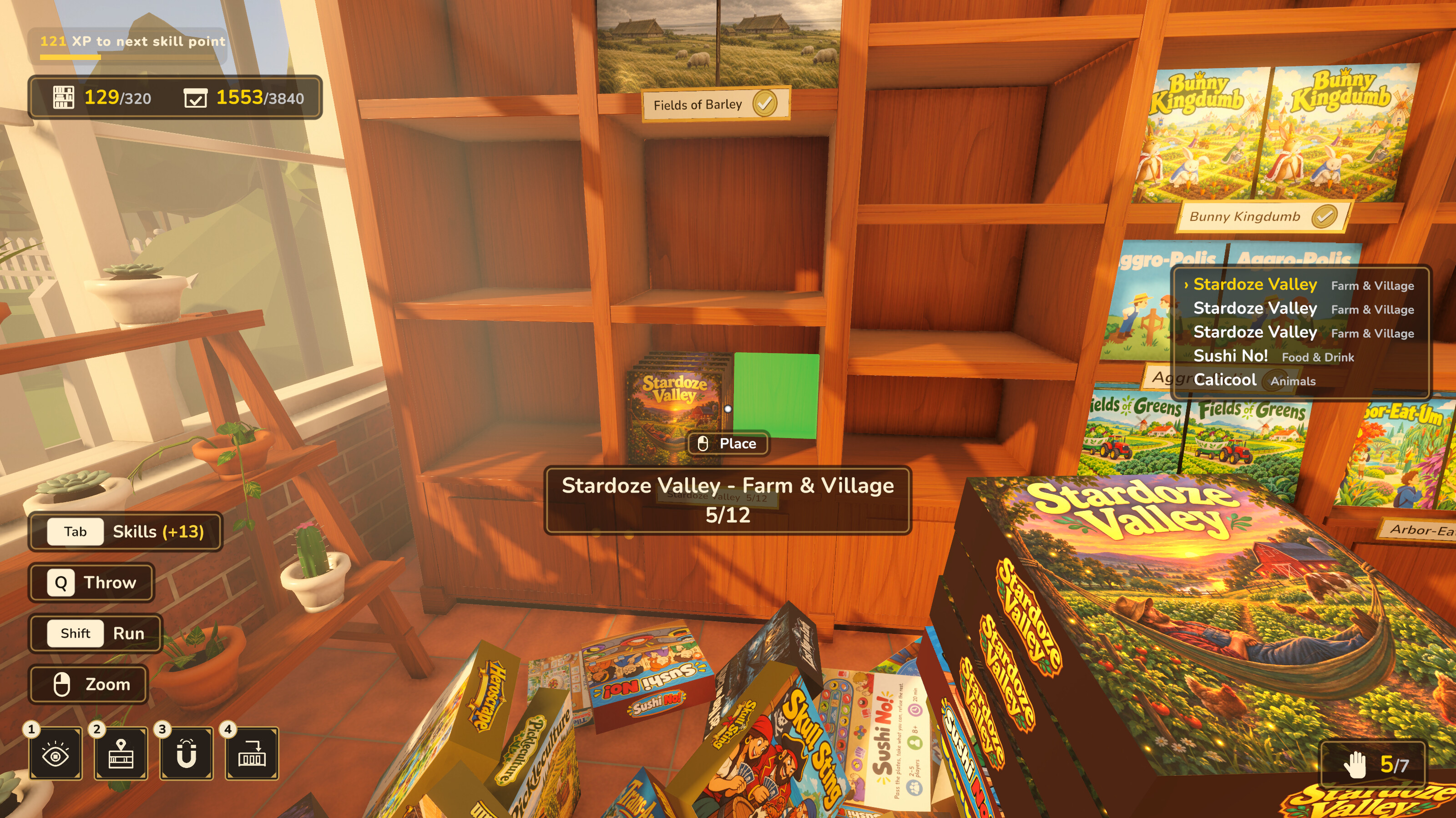 The Cozy Board Game Shop: Tidy Up screenshot 2
