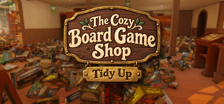 Cover art from The Cozy Board Game Shop: Tidy Up