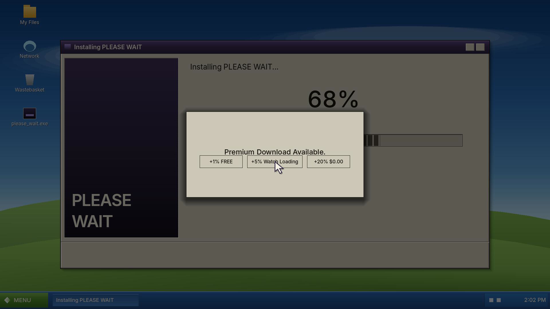 PLEASE WAIT screenshot 3