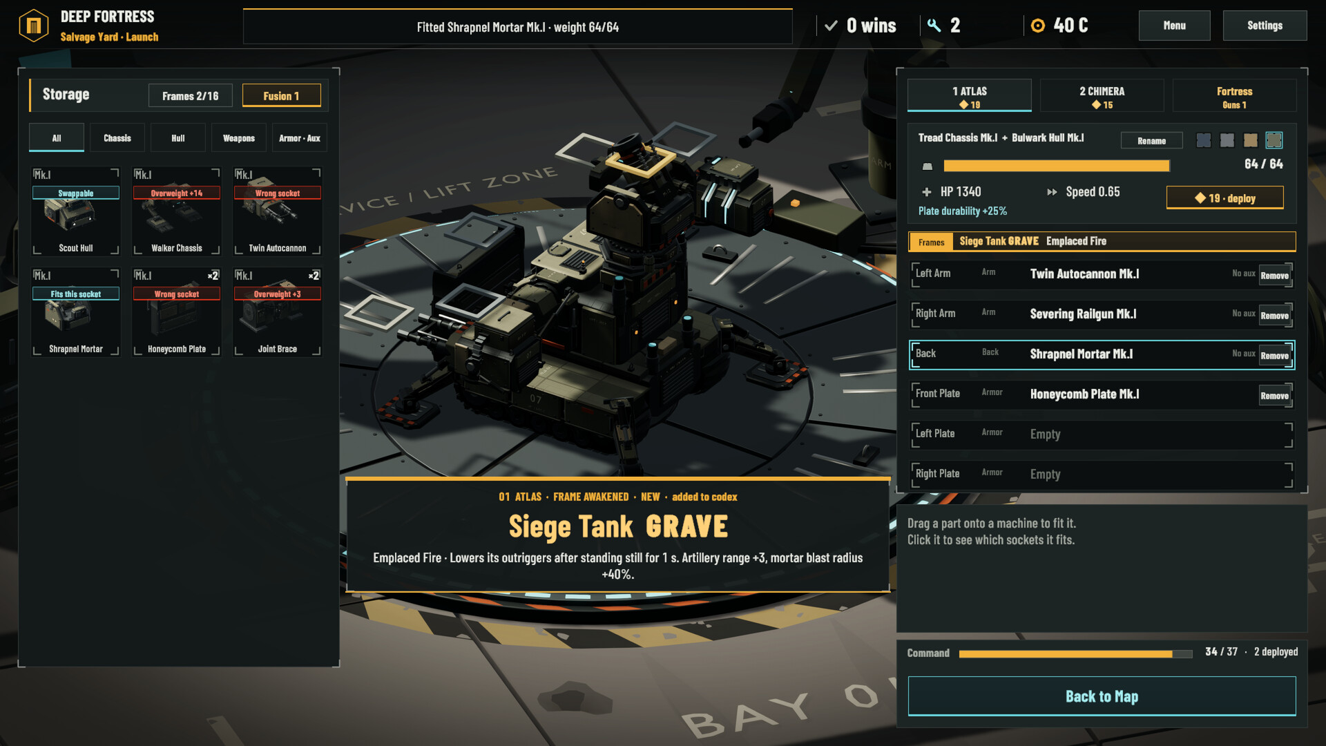 DEEP FORTRESS screenshot 3