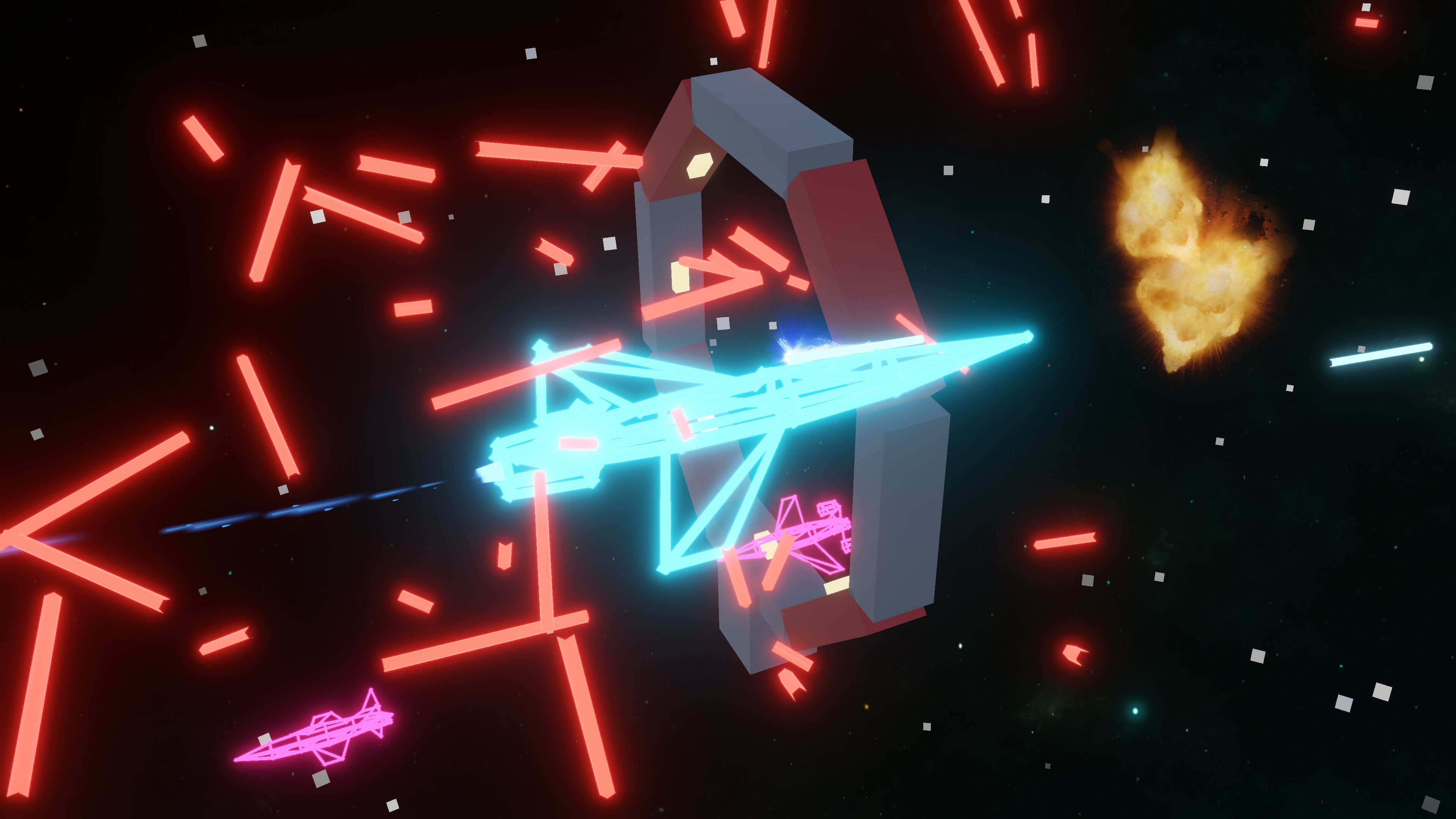 Wireburst: Vector Squadron screenshot 4