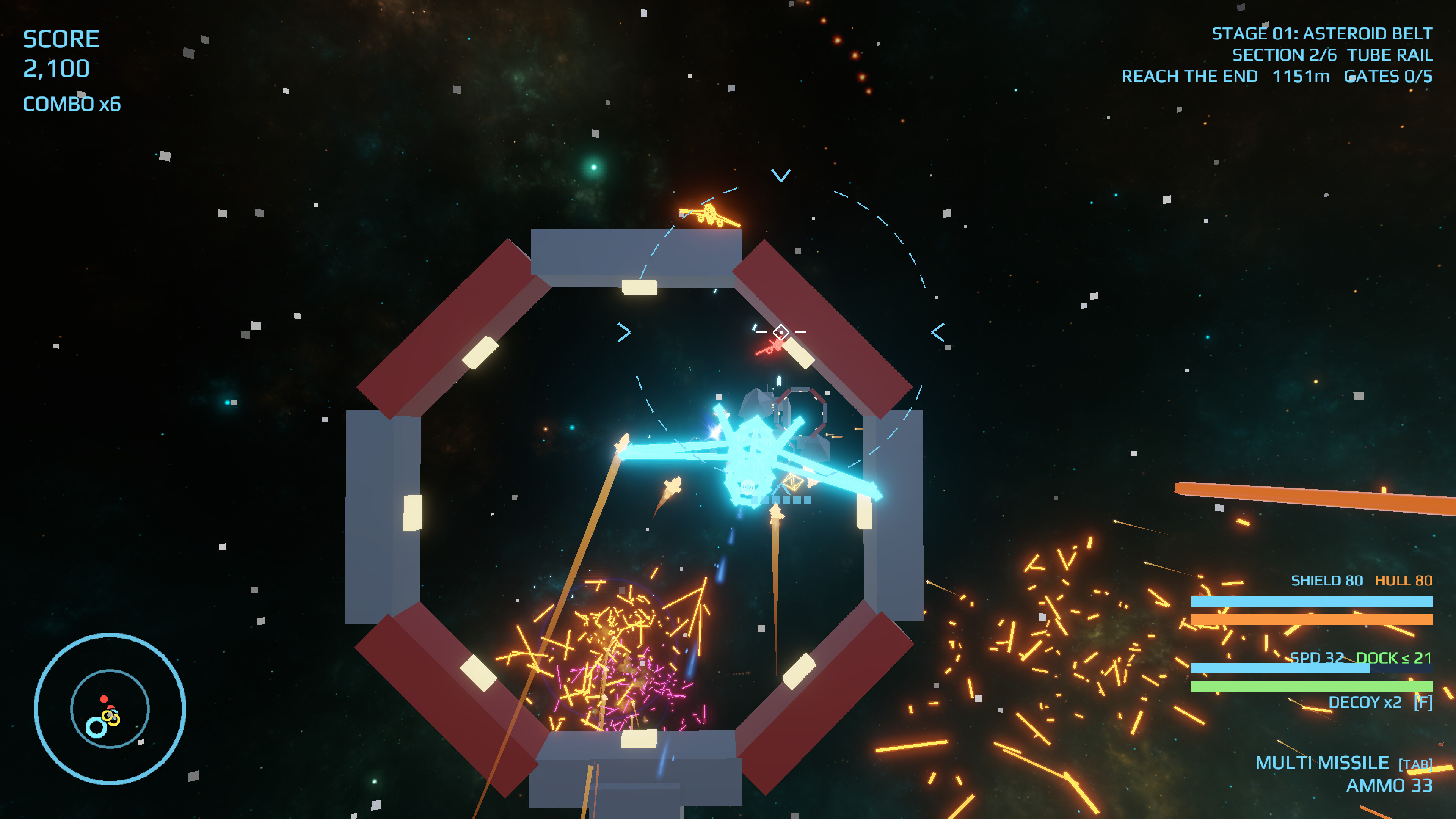 Wireburst: Vector Squadron screenshot 5