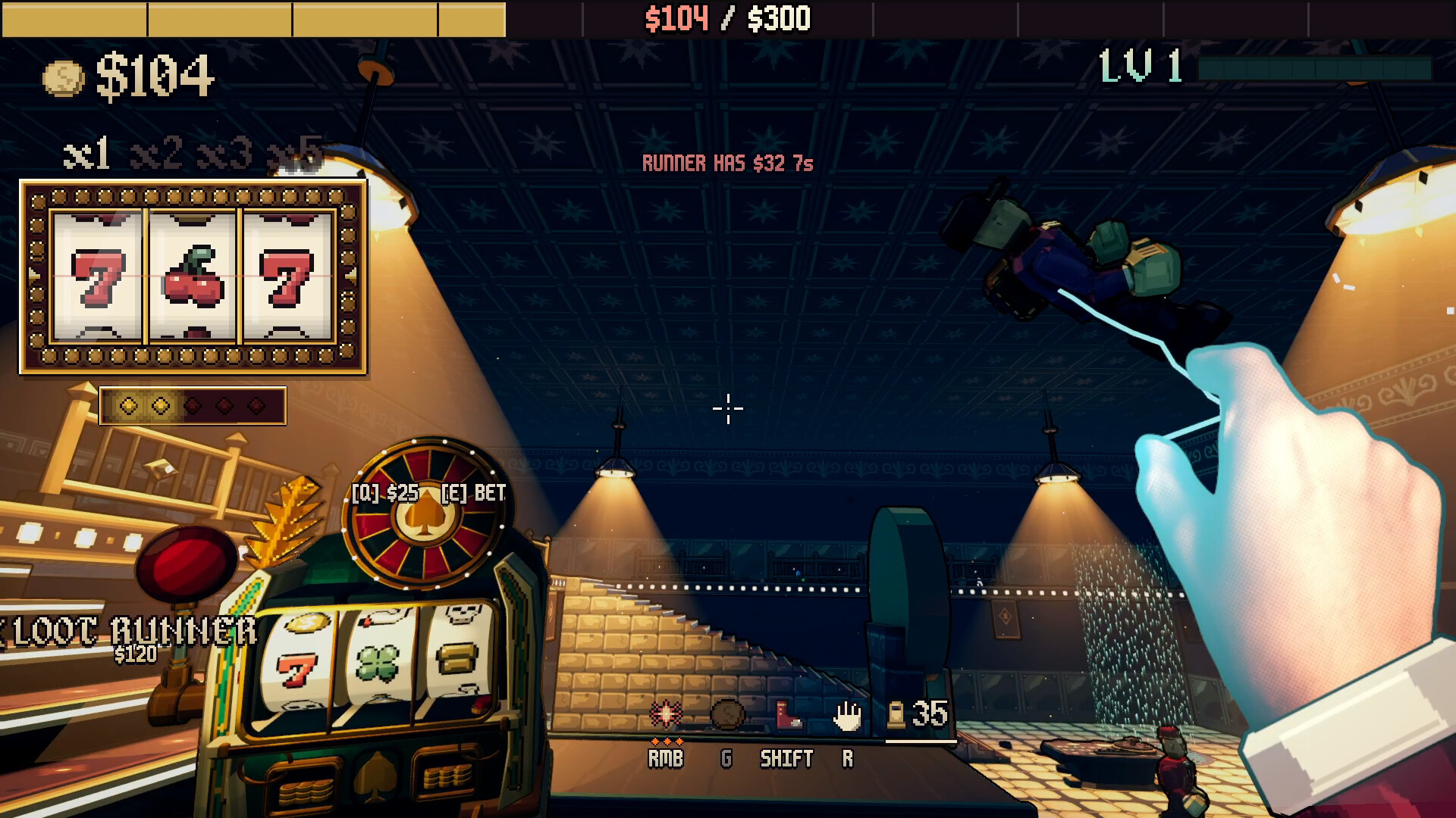 LOADED HAND: Casino Shooter Roguelike screenshot 4