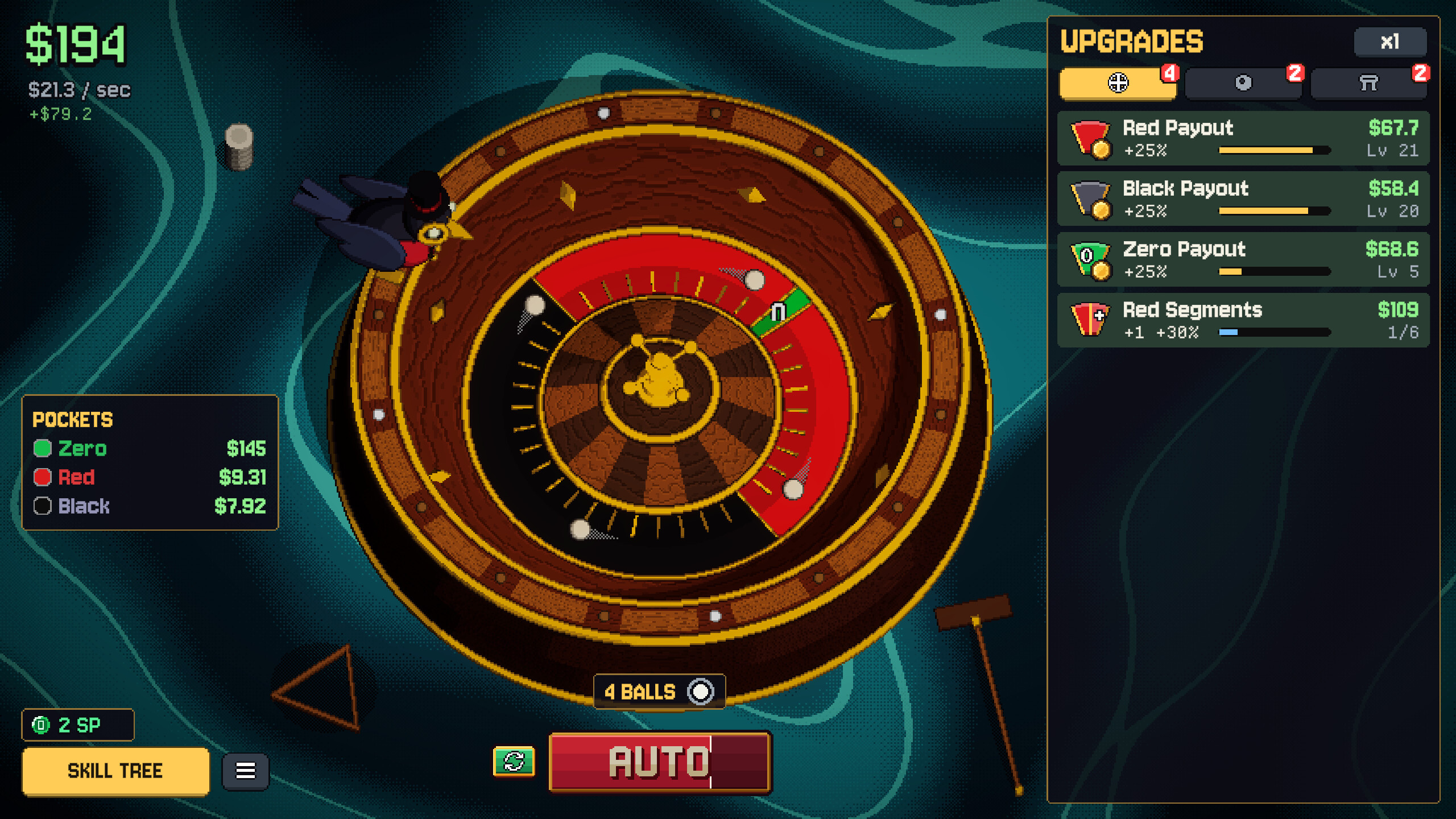 Roulette Incremental screenshot 4