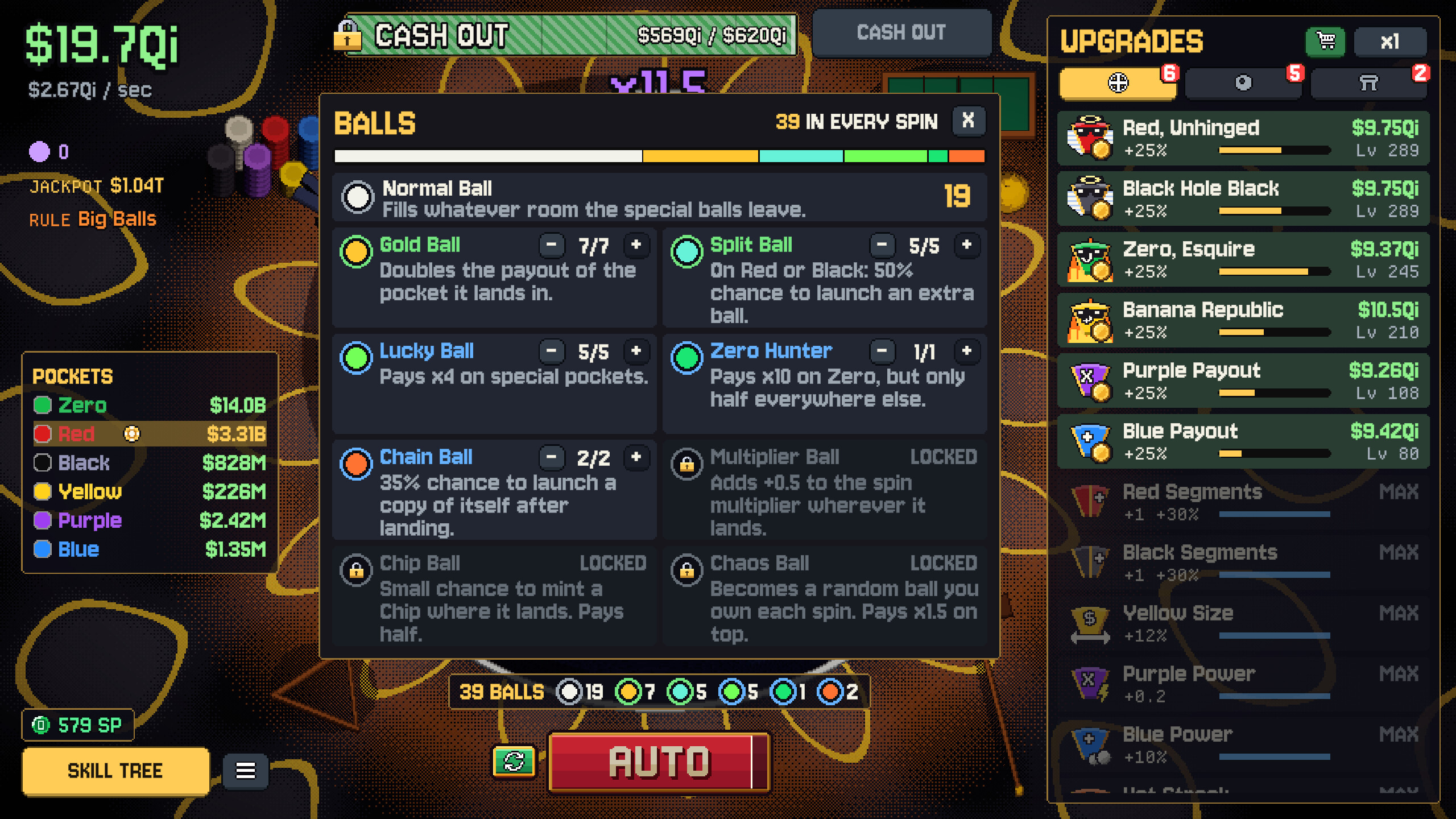 Roulette Incremental screenshot 3