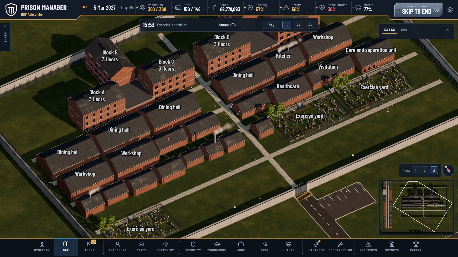 Prison Manager screenshot 2