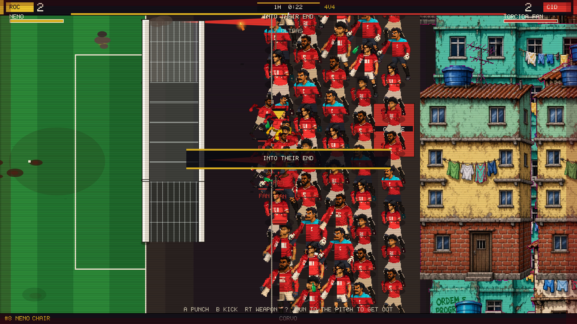 Slum Soccer screenshot 3