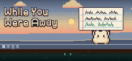 Cover art from While You Were Away