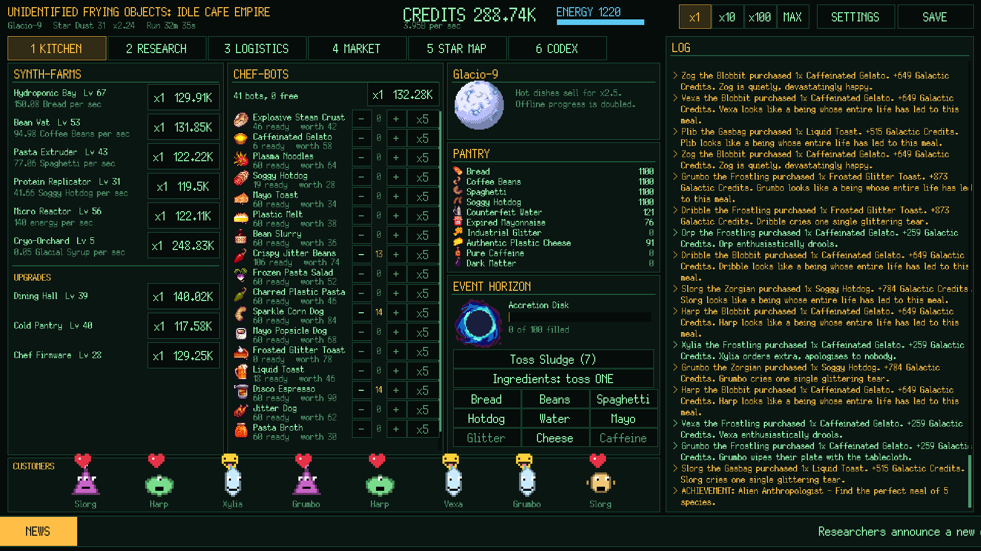 Unidentified Frying Objects: Idle Cafe Empire trailer