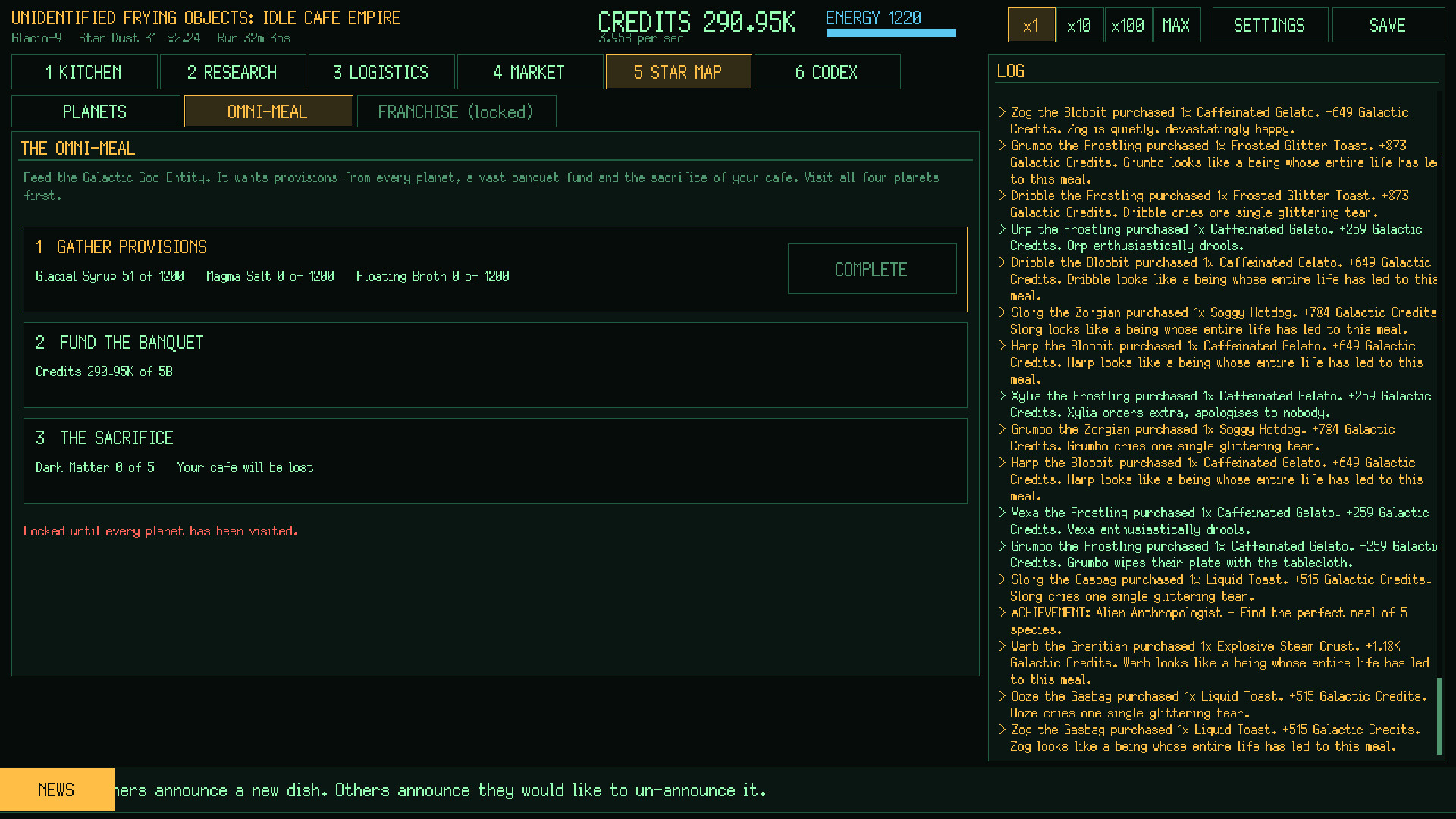 Unidentified Frying Objects: Idle Cafe Empire screenshot 5