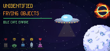 Cover art from Unidentified Frying Objects: Idle Cafe Empire